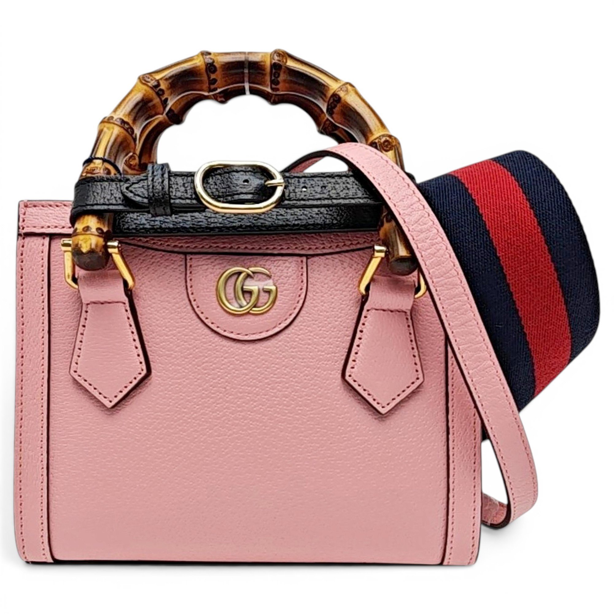 Diana Bamboo leather tote