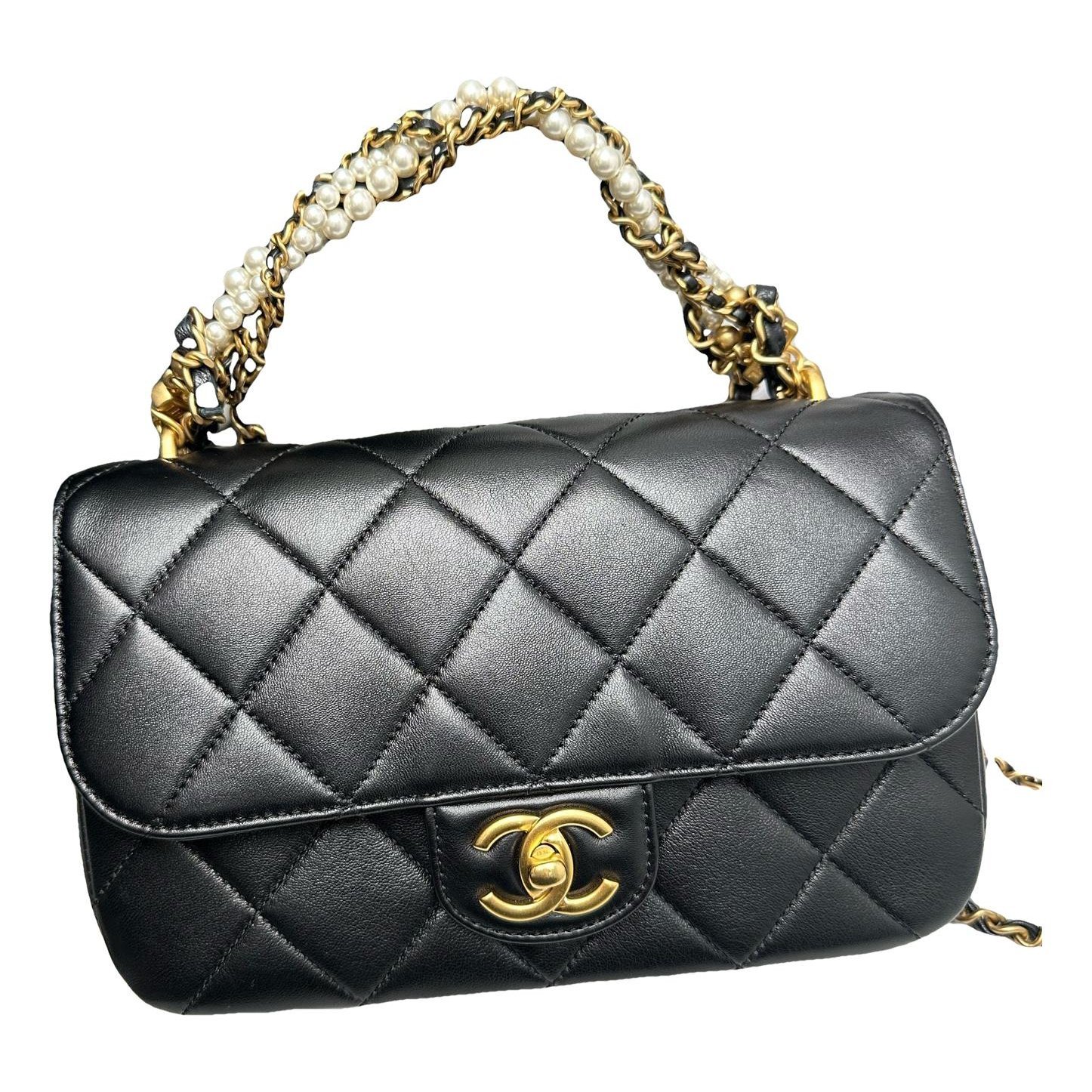 Timeless Classique Top Handle leather handbag