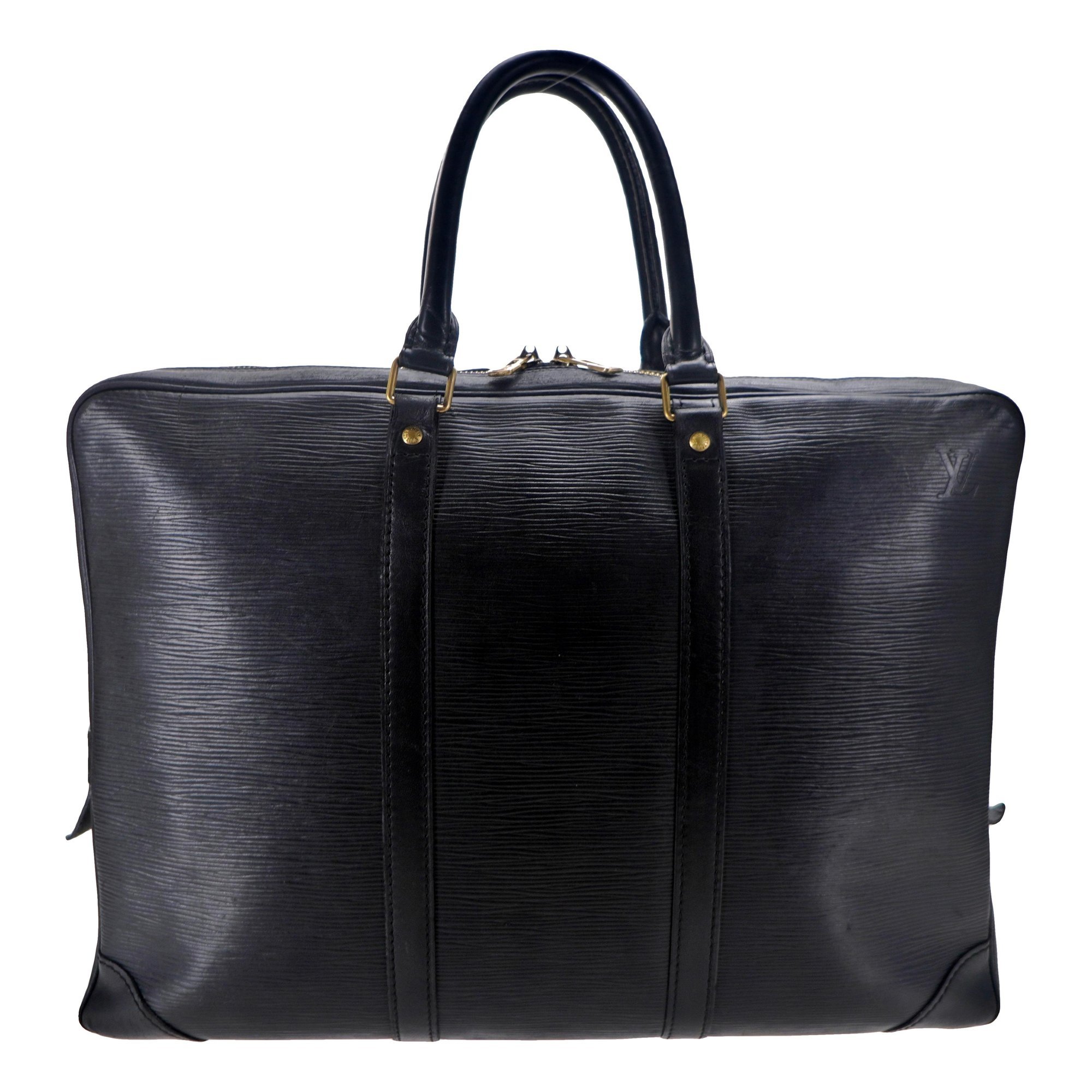 Porte Documents Voyage leather satchel