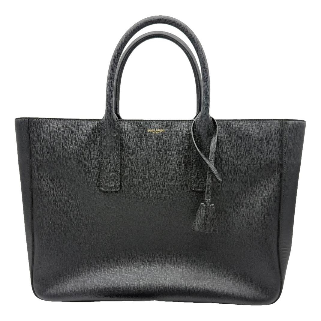 Shopping leather tote