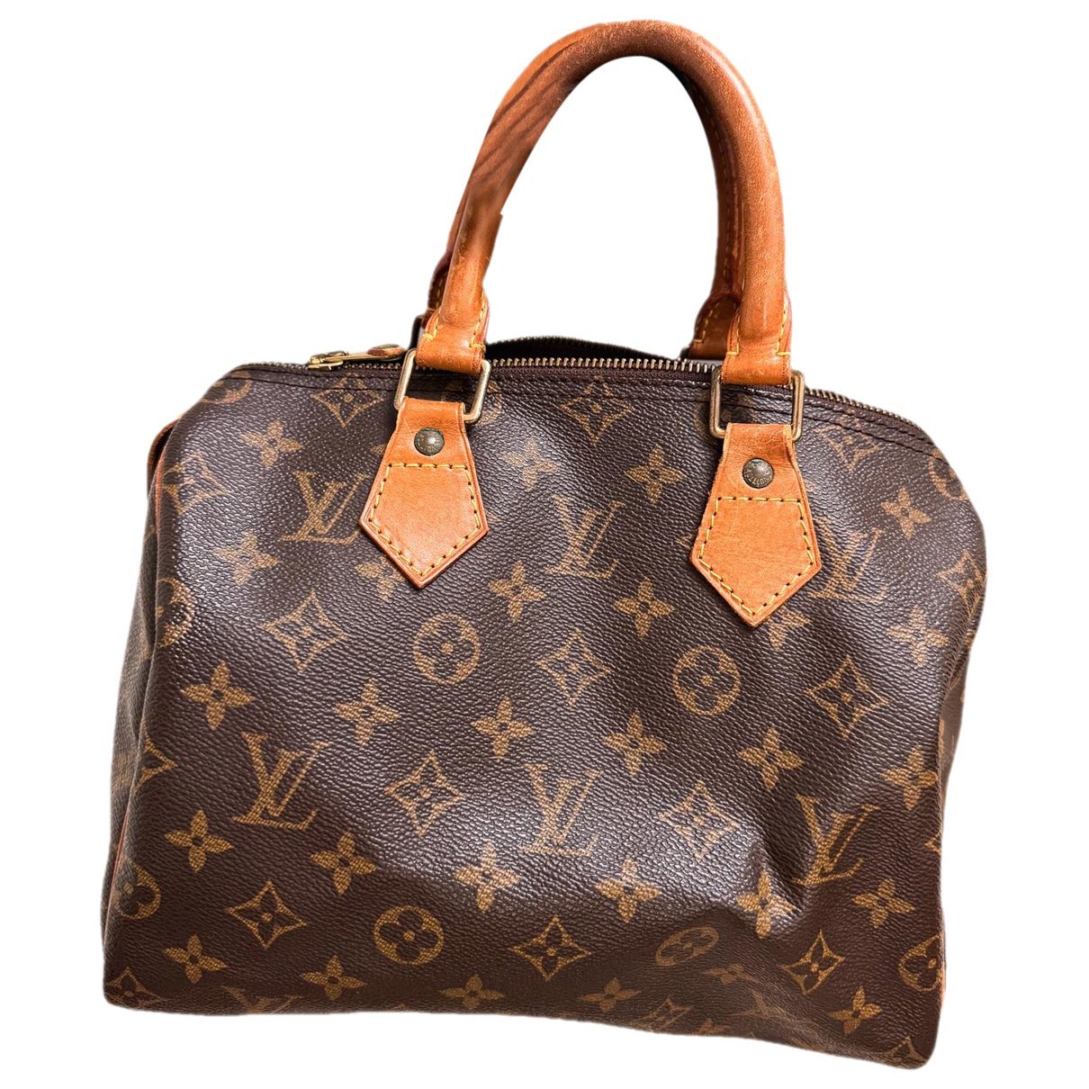Speedy leather handbag