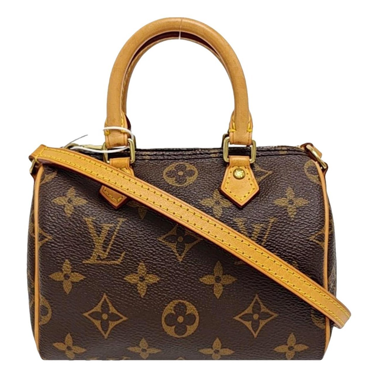 Nano Speedy / Mini HL leather handbag