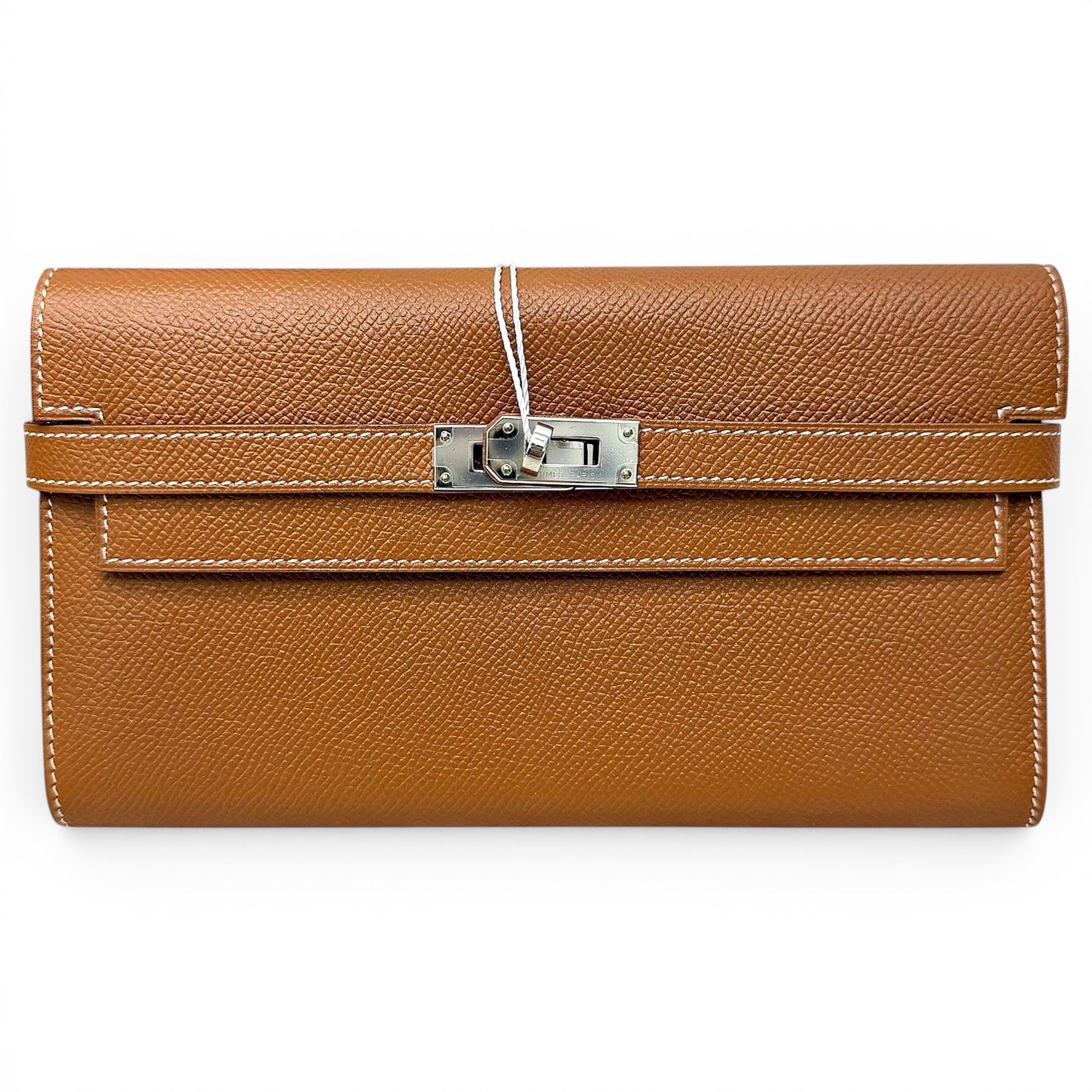 Kelly to go leather clutch bag