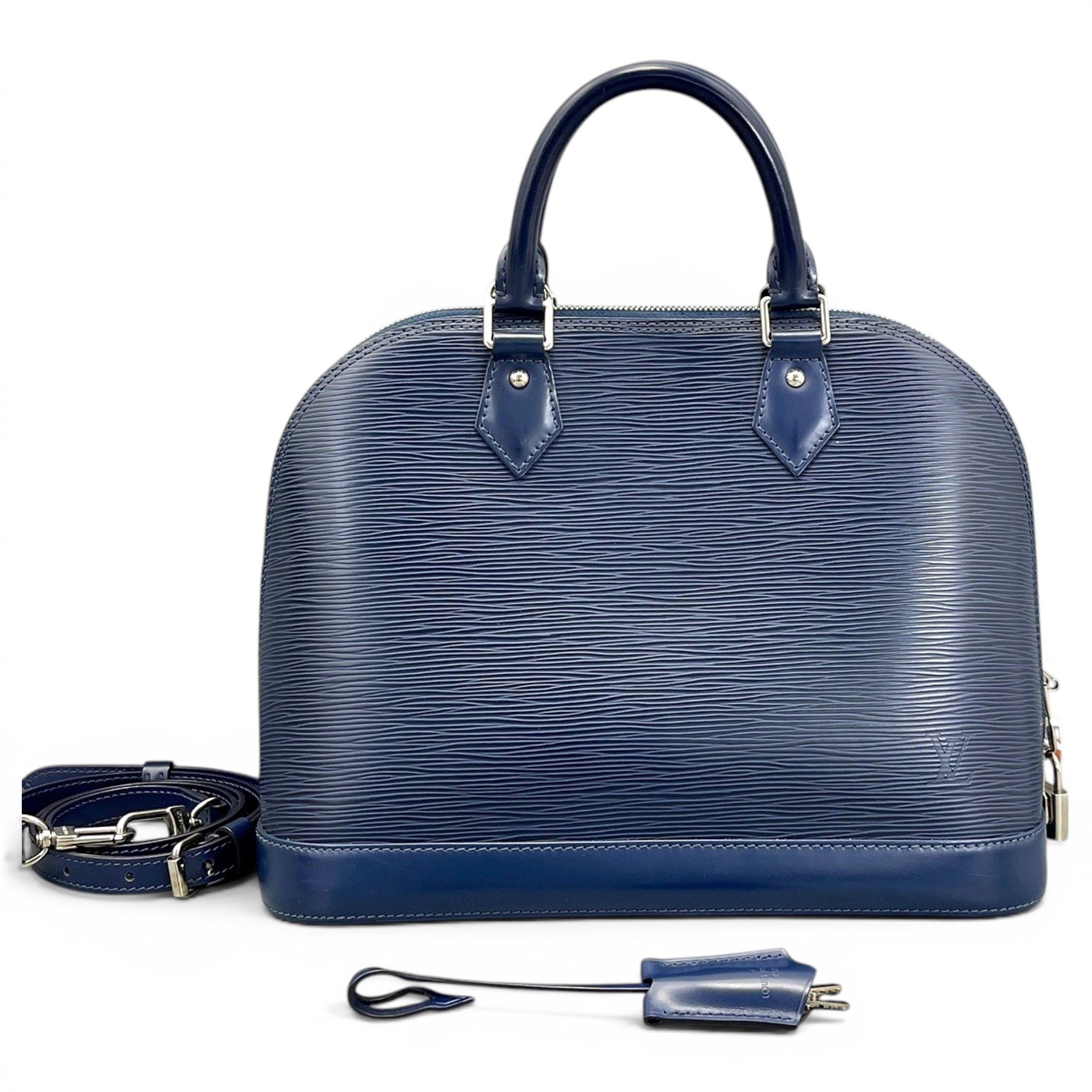 Alma leather handbag
