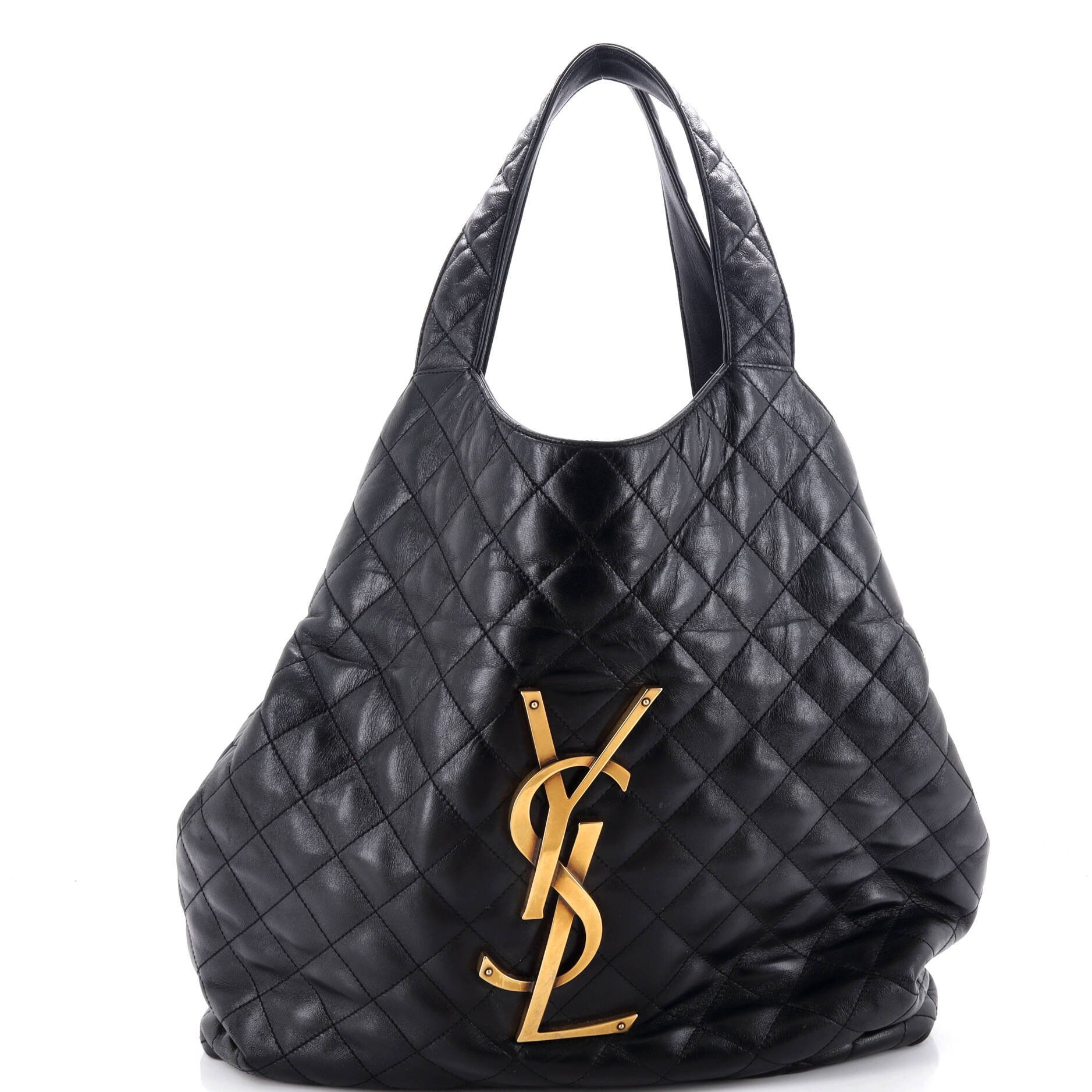 Leather tote