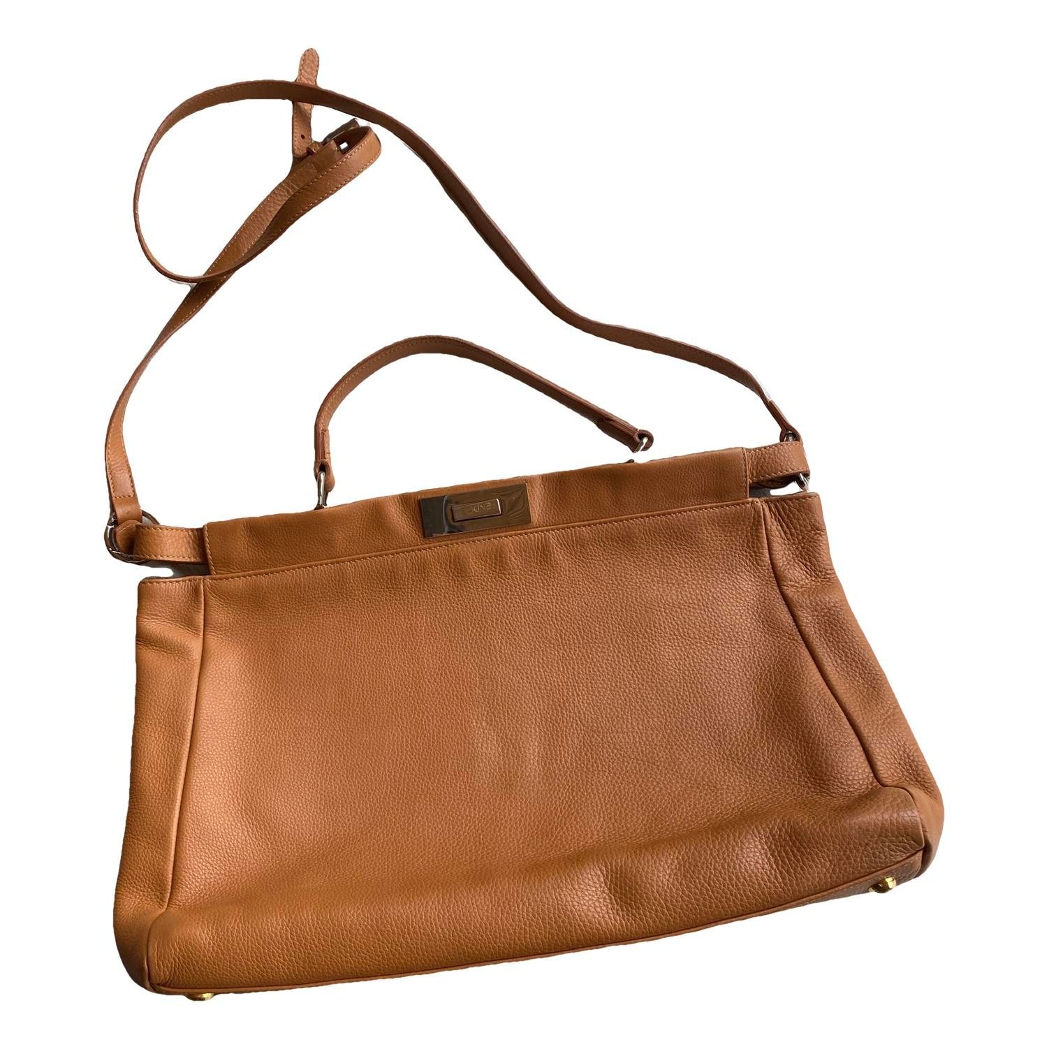 Peekaboo leather handbag