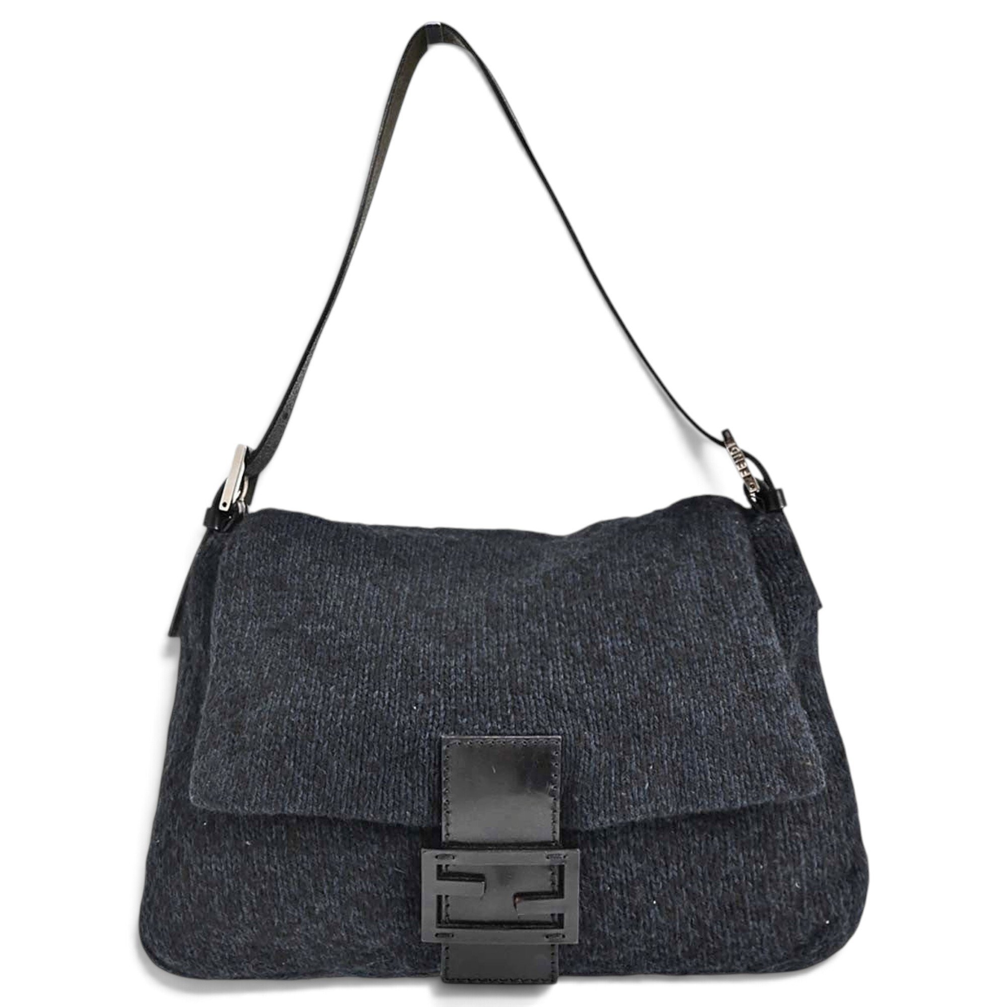 Mamma Baguette wool handbag