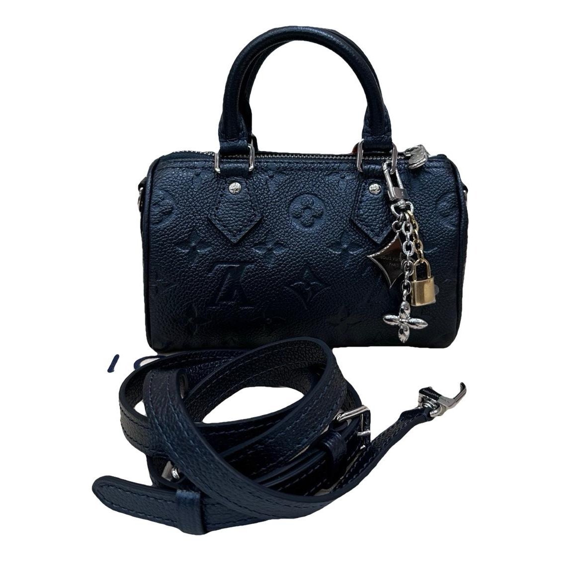 Nano Speedy / Mini HL leather handbag