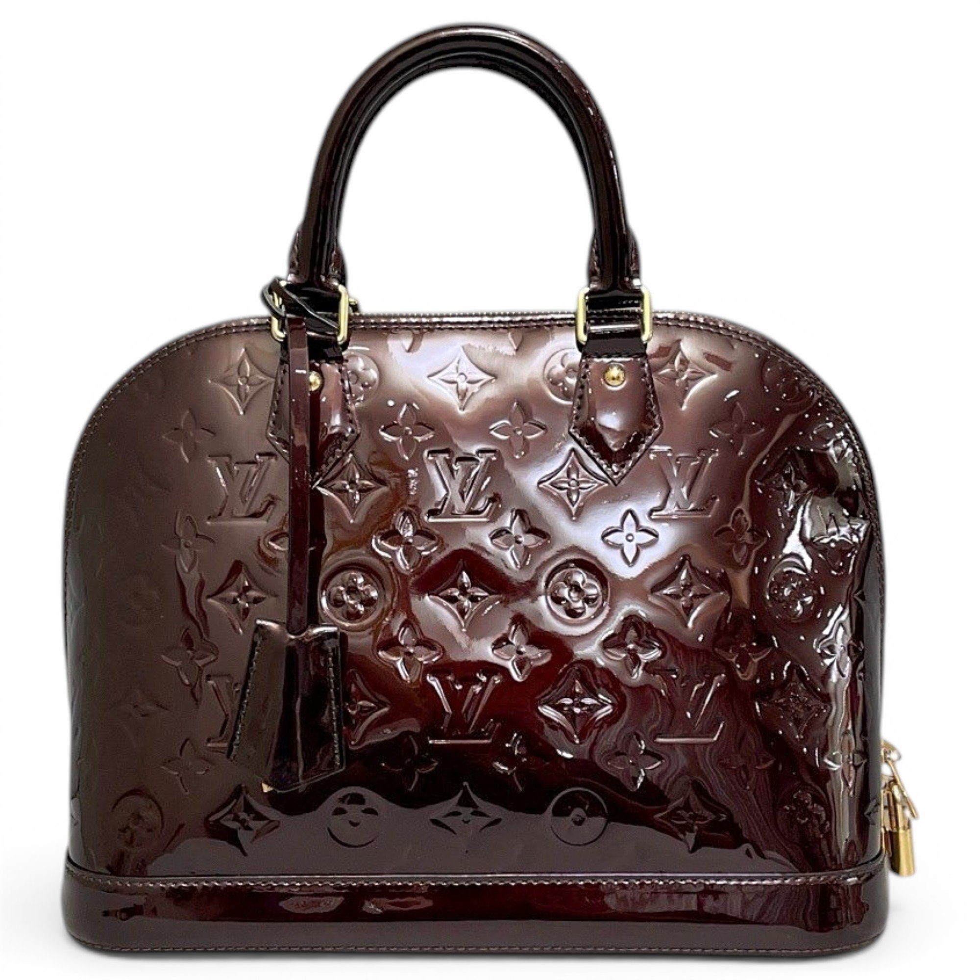 Alma leather handbag