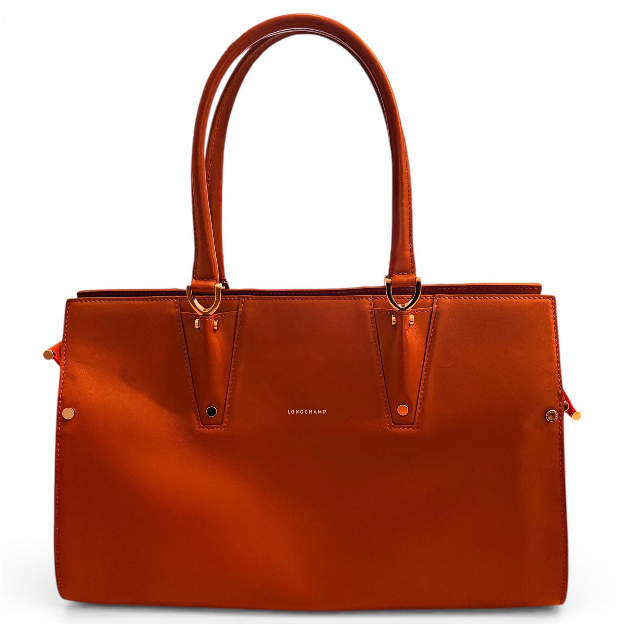 Leather handbag
