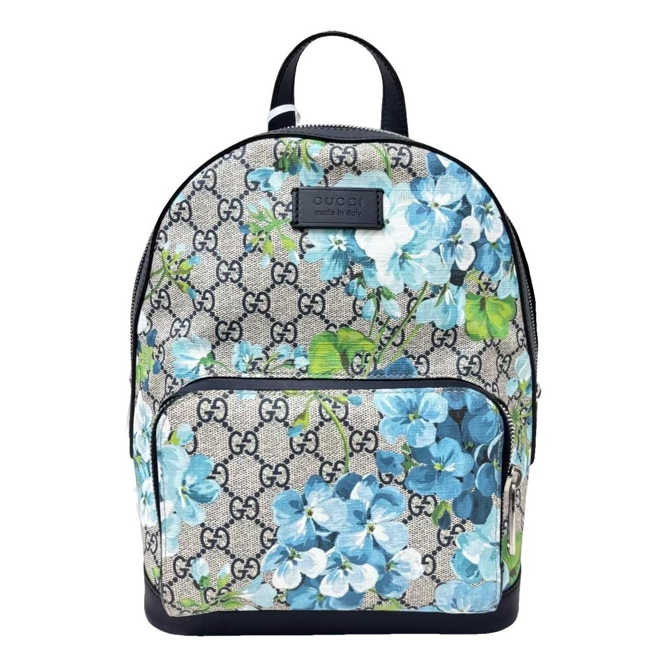 Leather backpack