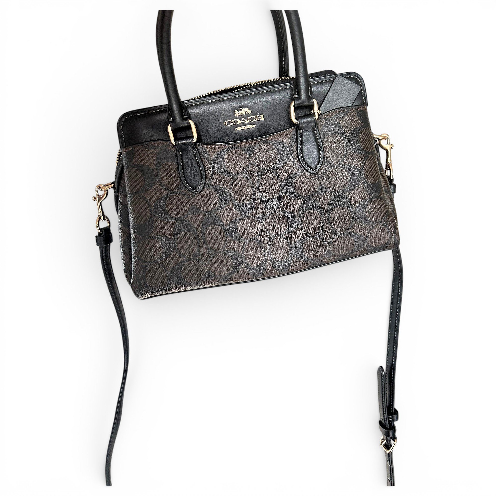 Leather handbag