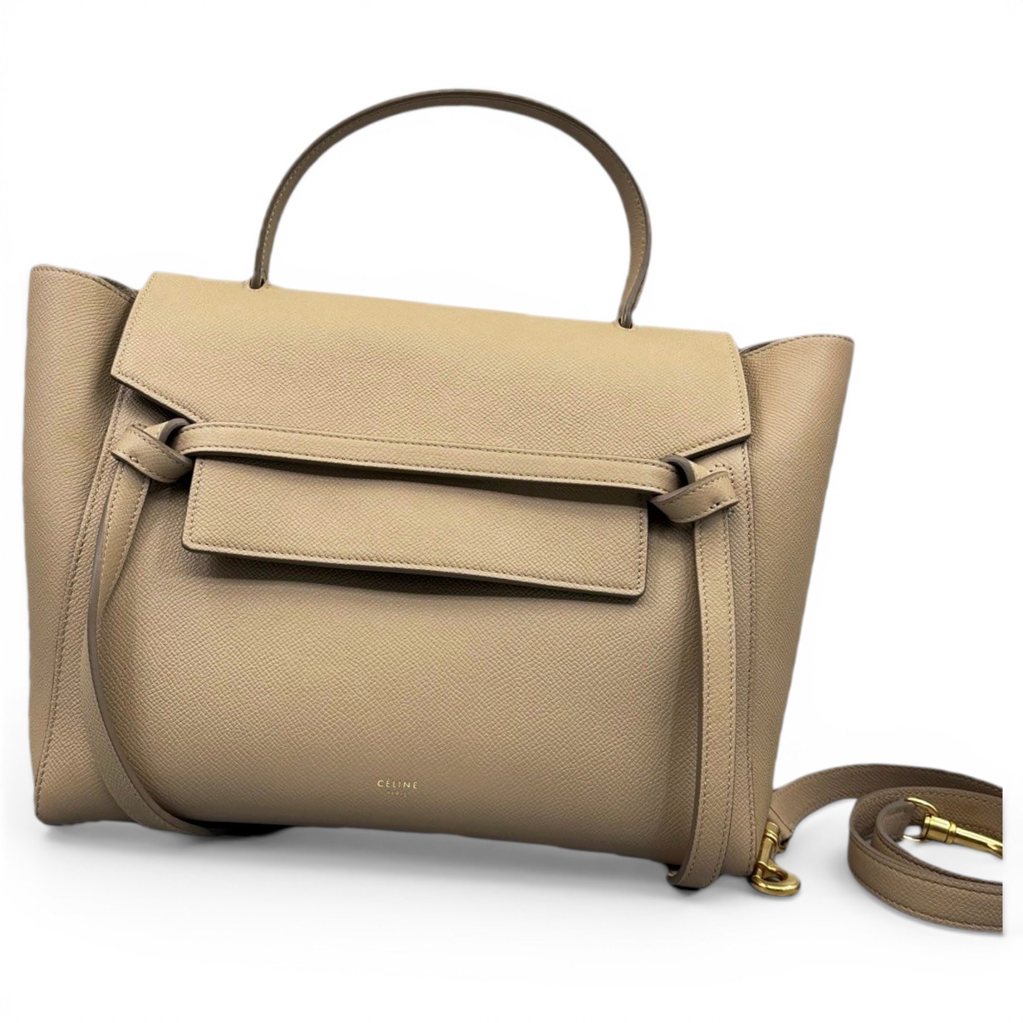 Celine Belt leather handbag