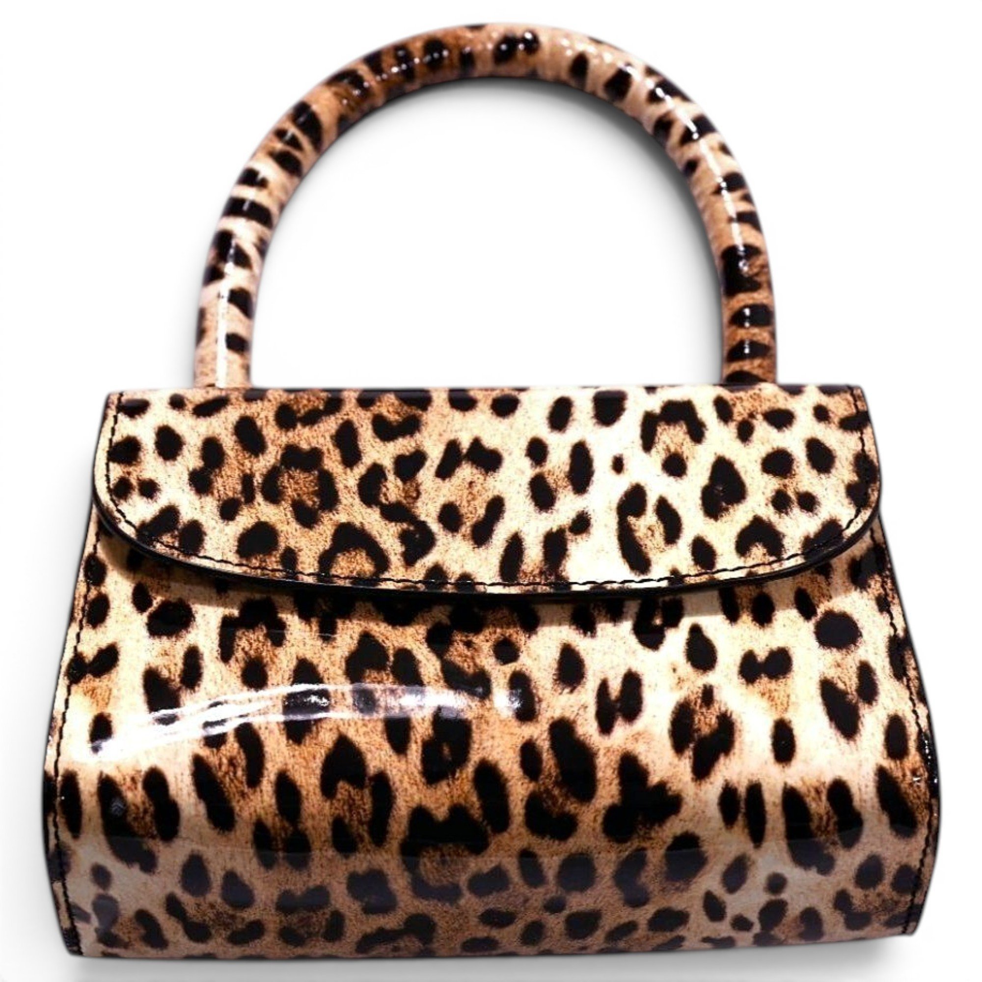 Mini patent leather mini bag