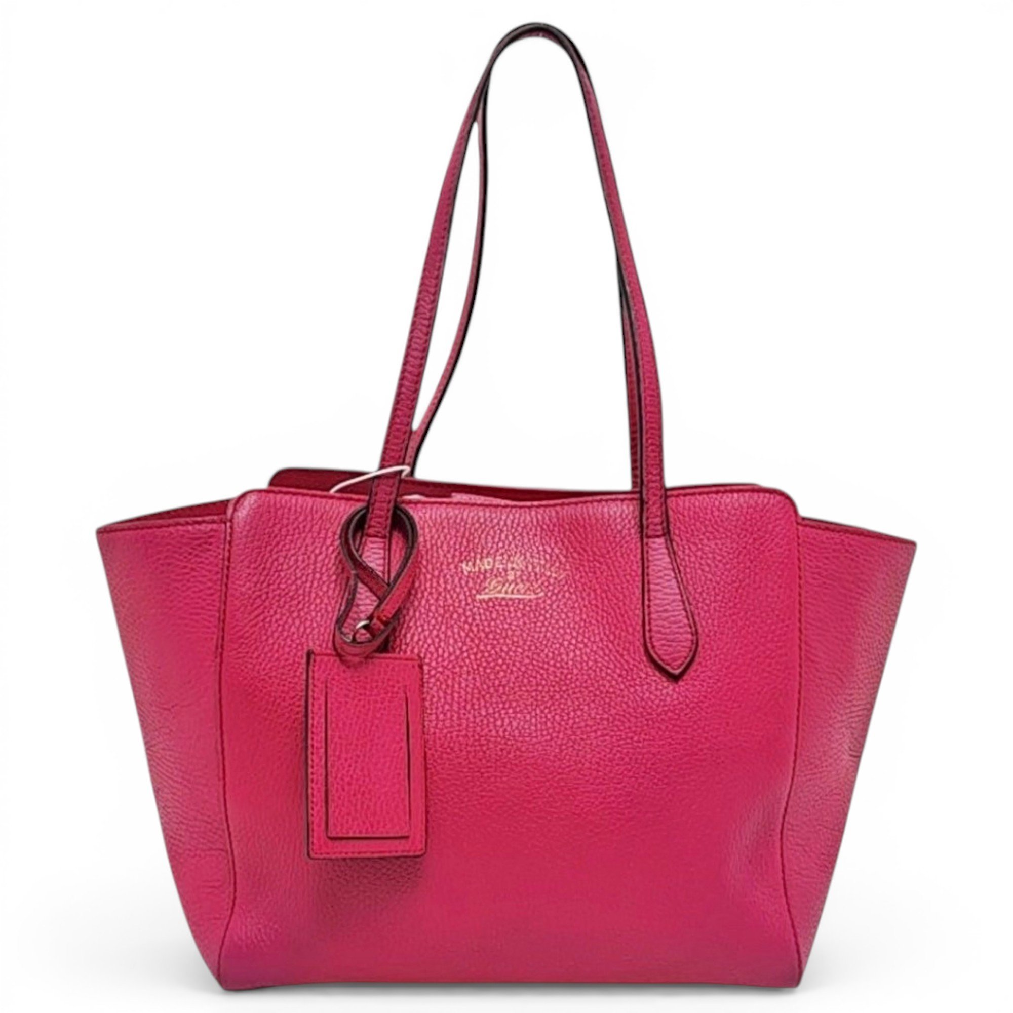Swing leather tote