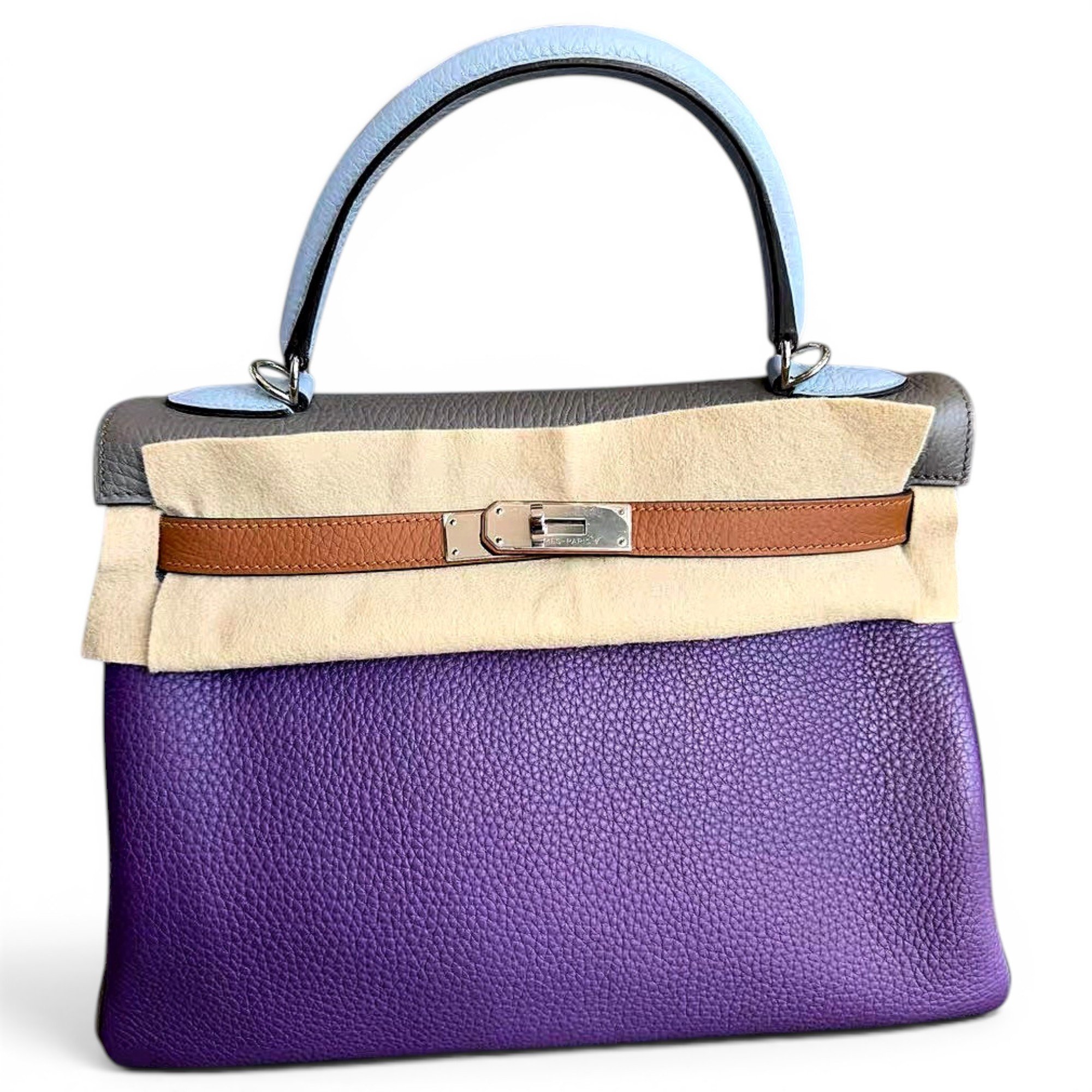 Kelly 32 leather handbag