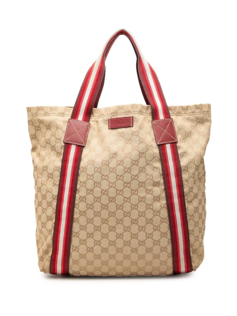 2000-2015 GG Canvas Web tote bag