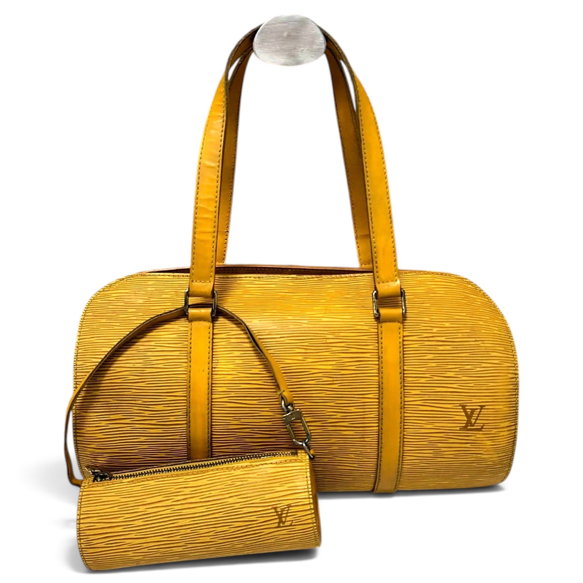 Louis Vuitton Papillon leather handbag