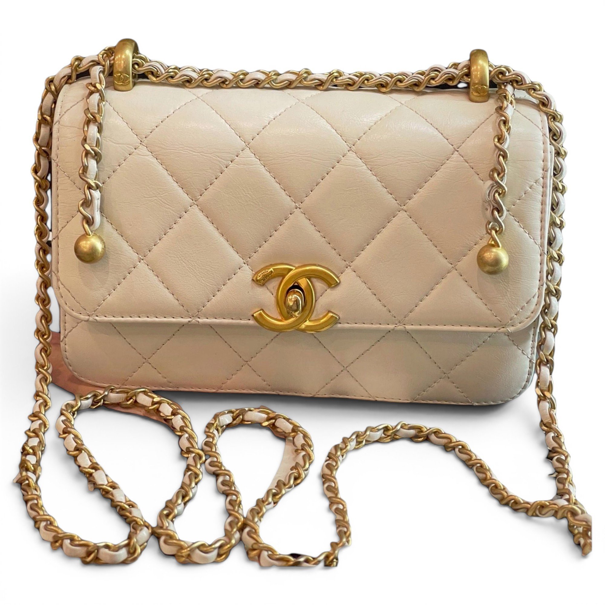 All About Chains leather bag