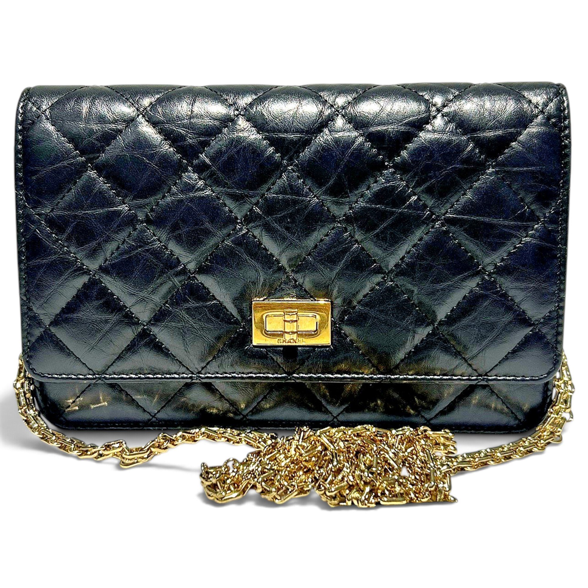 Wallet On Chain 2.55 leather handbag