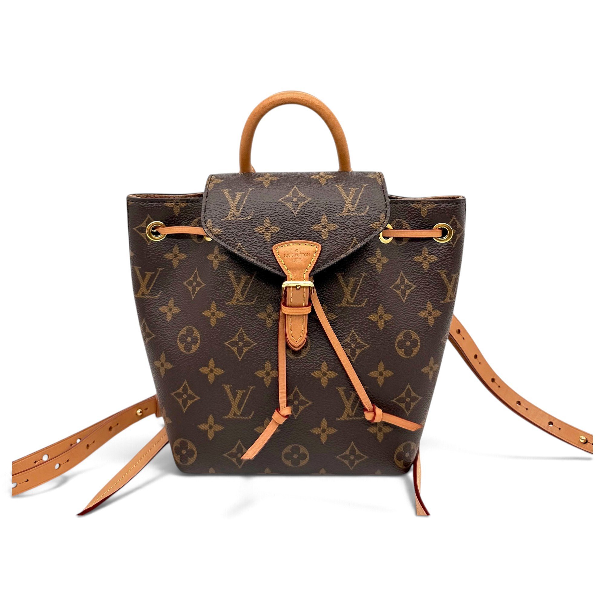 Montsouris leather backpack