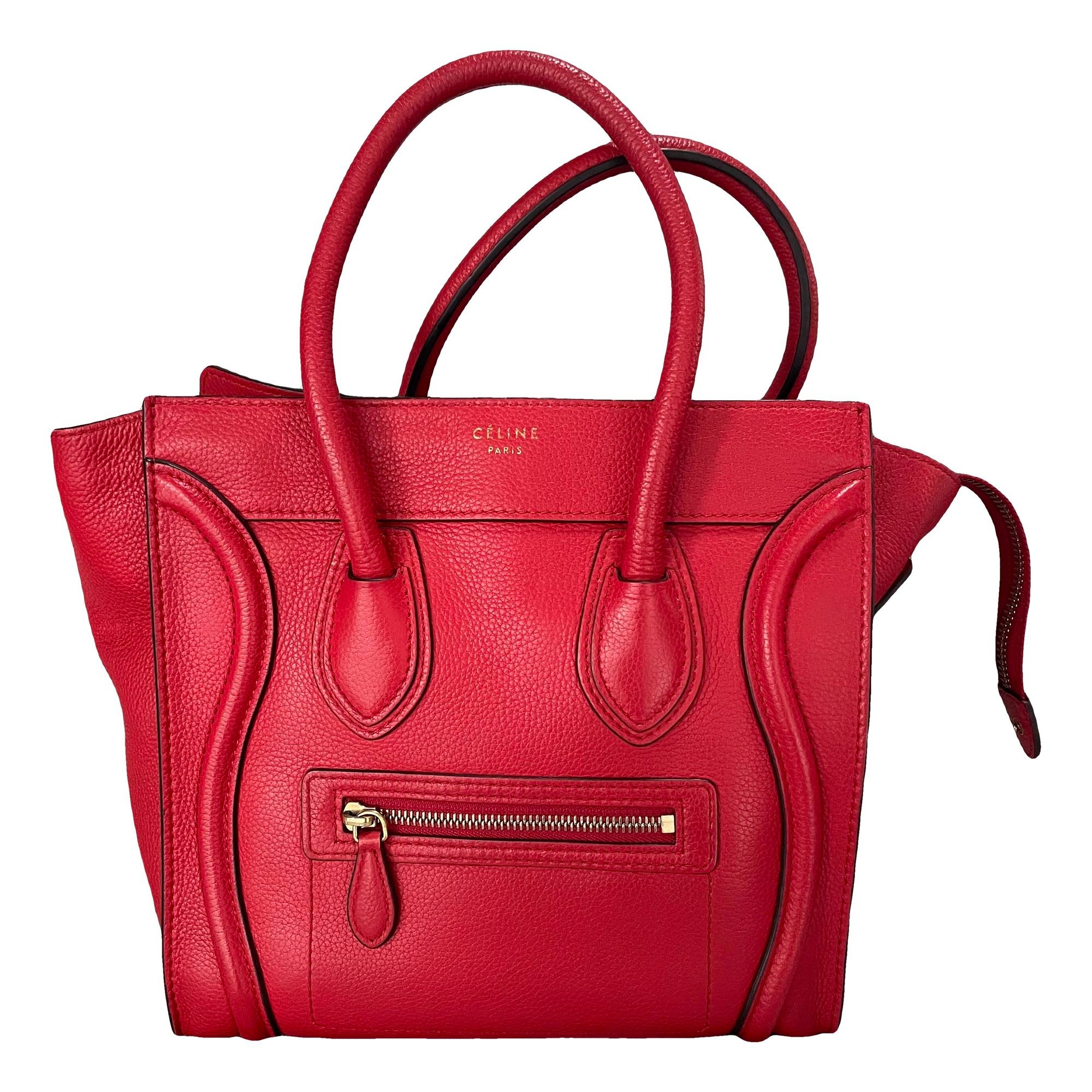 Luggage leather handbag