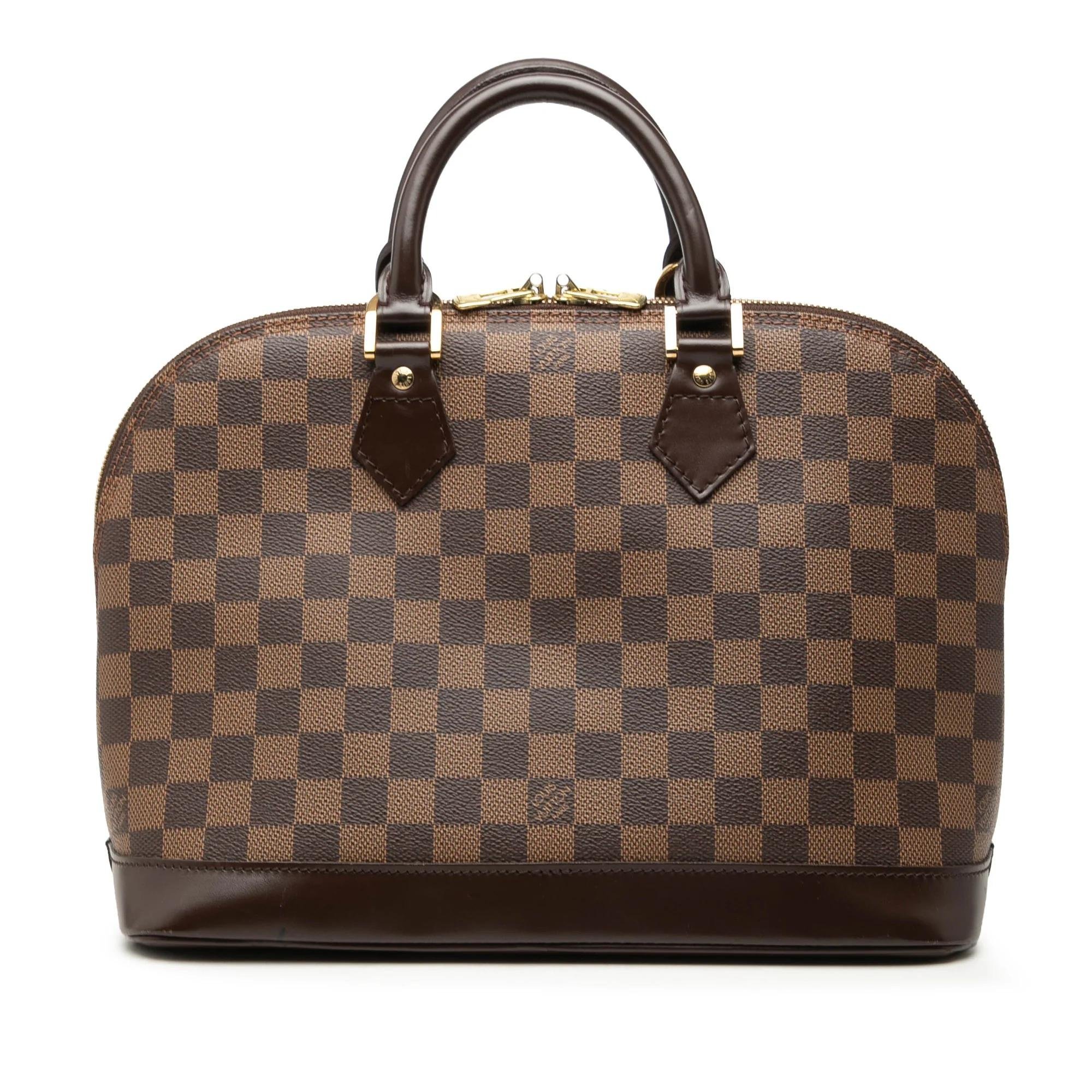 Alma leather handbag