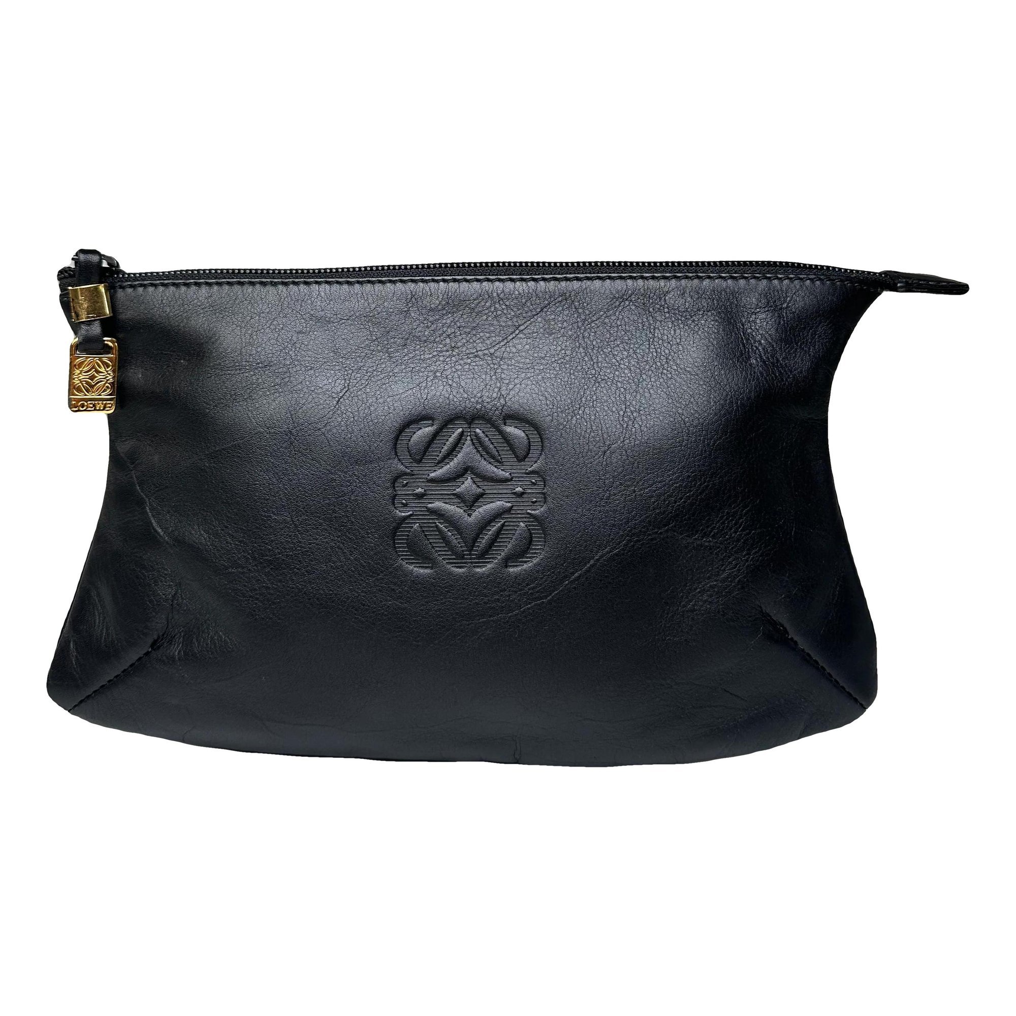Anagram leather mini bag