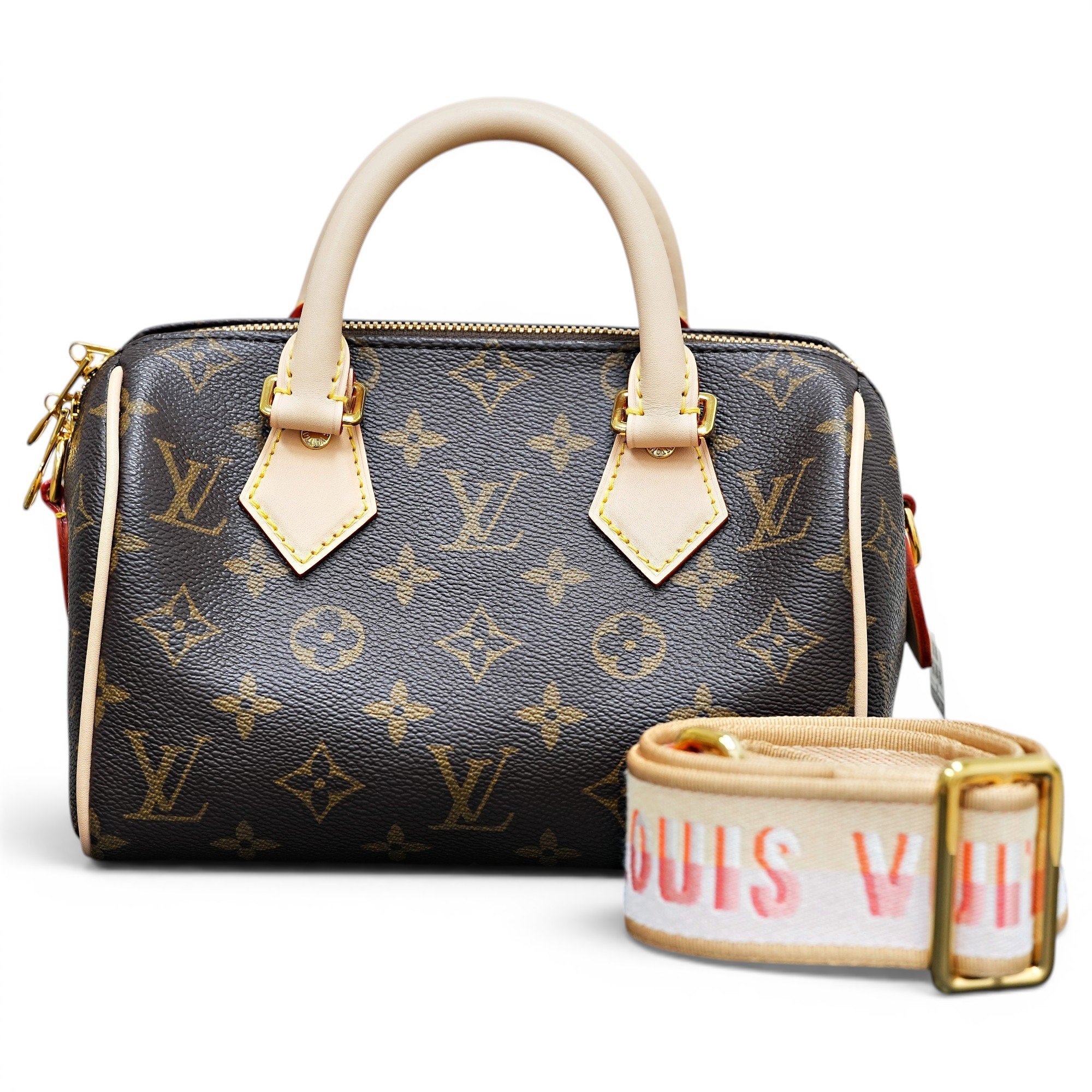 Speedy Bandoulière leather crossbody bag