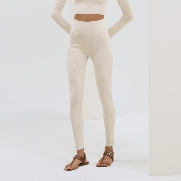 Blanc Naturel "H" Leggings
