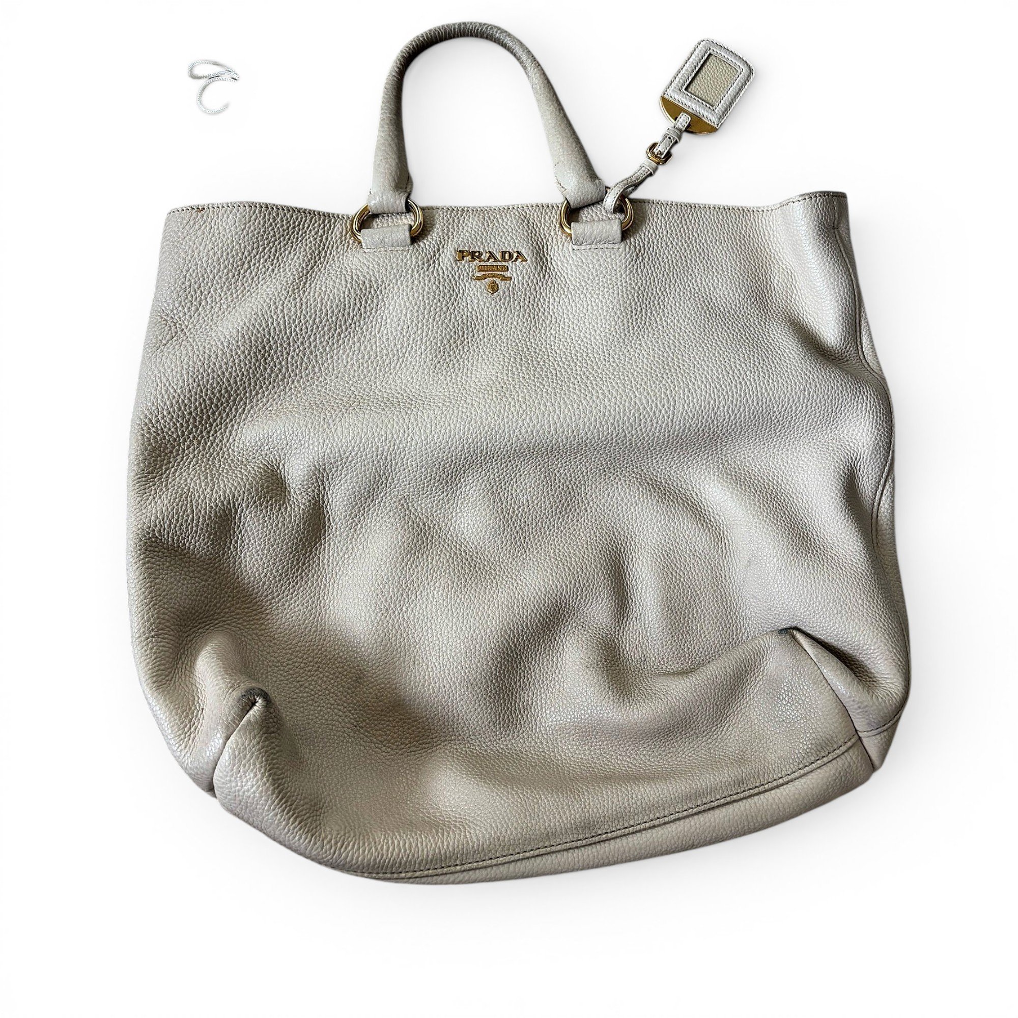 Leather tote