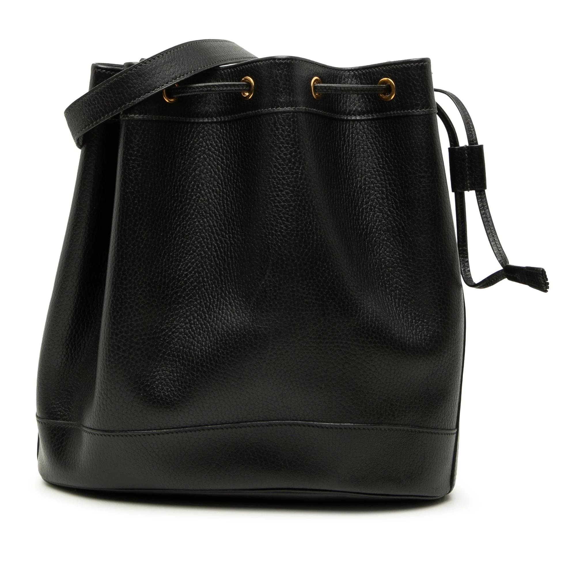 Market leather bag