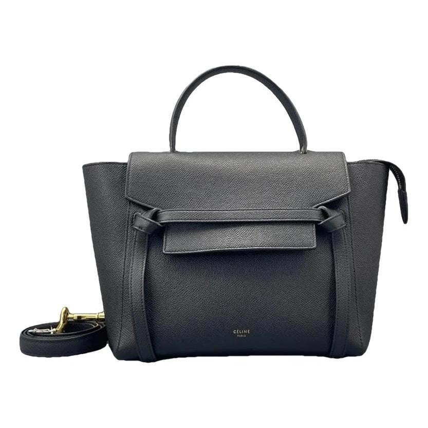 Belt leather mini bag