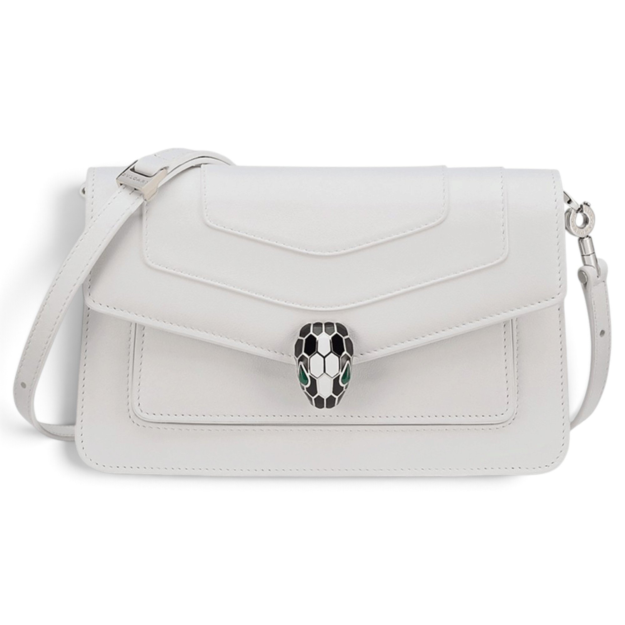 Serpenti leather crossbody bag