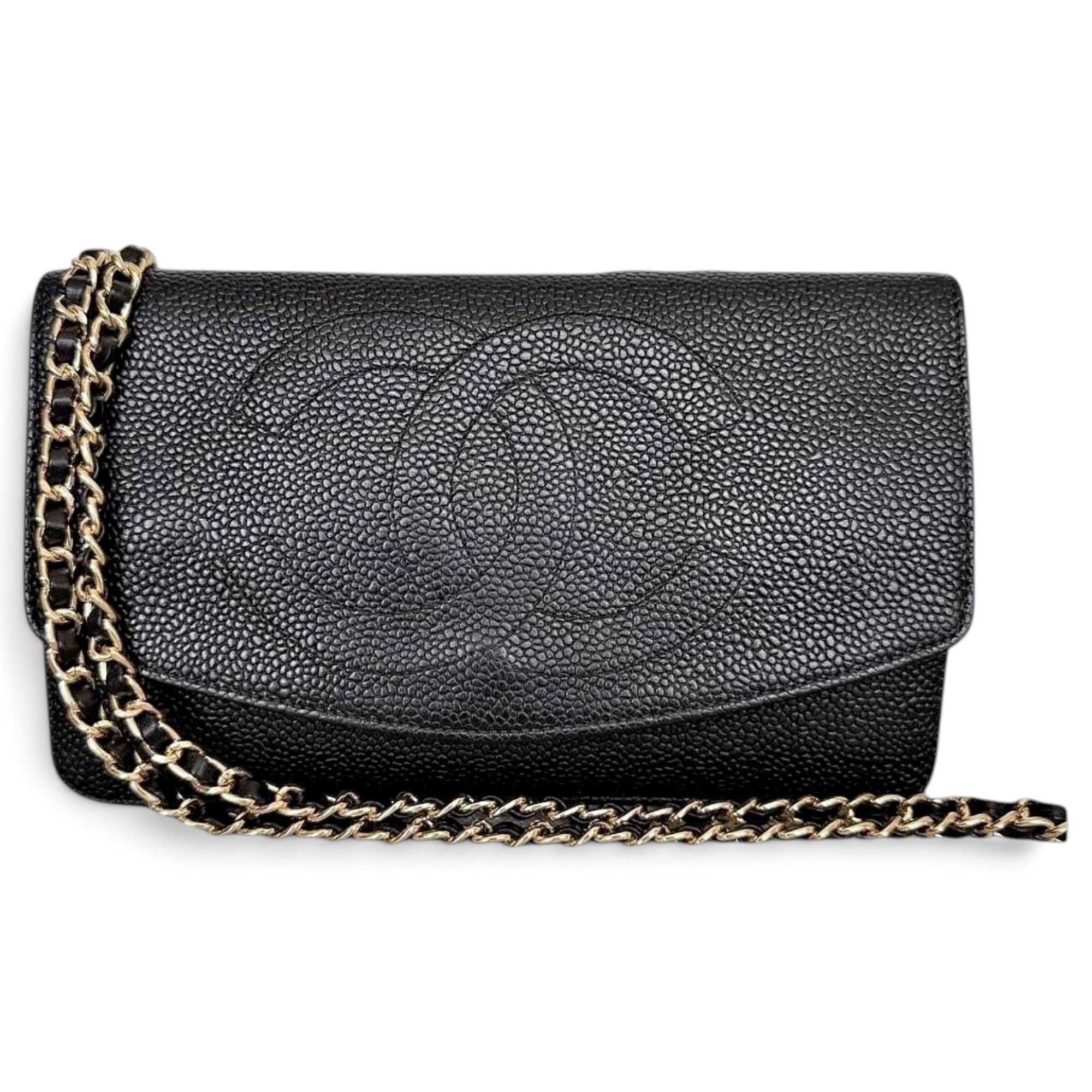 Wallet On Chain Timeless/Classique leather crossbody bag