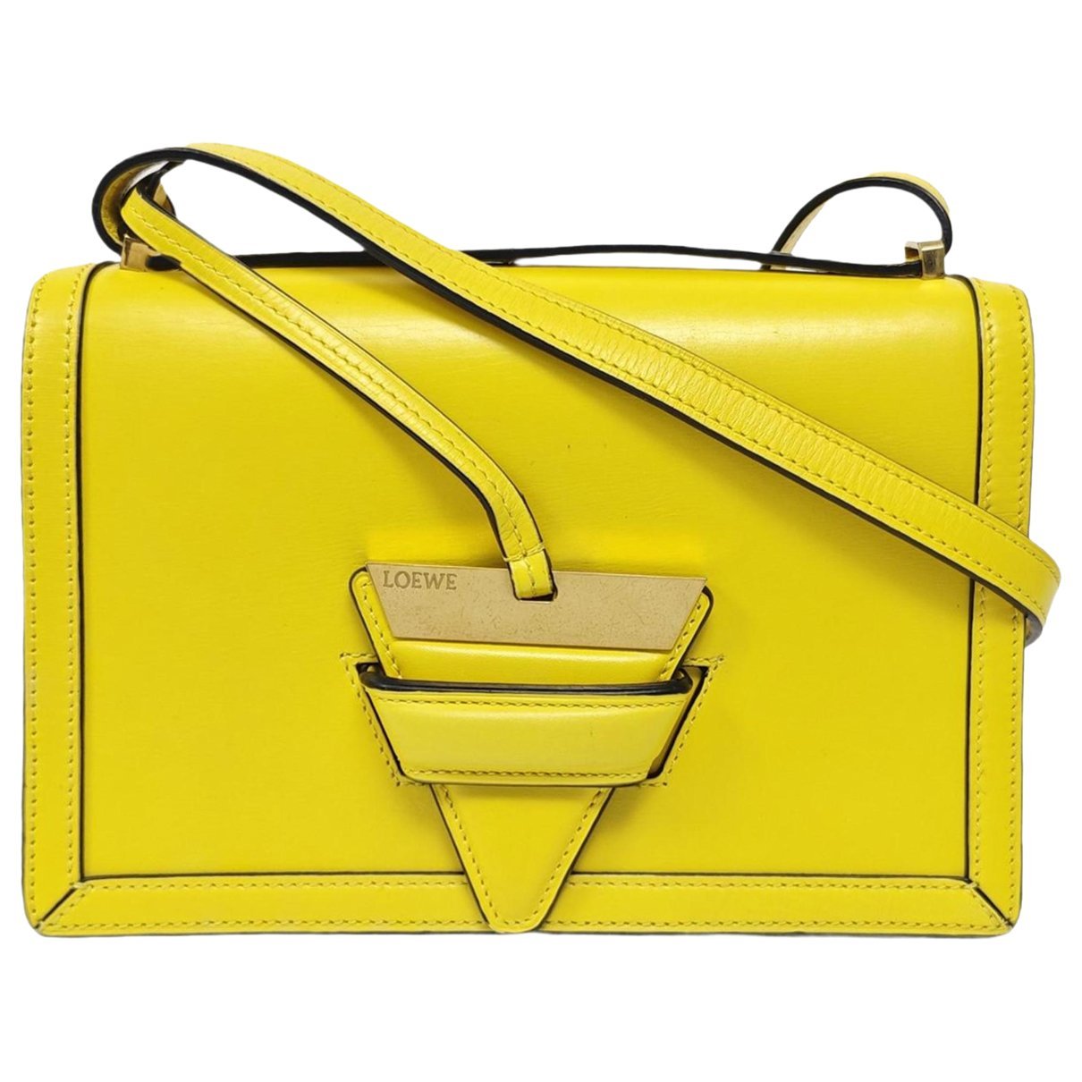 Barcelona leather handbag