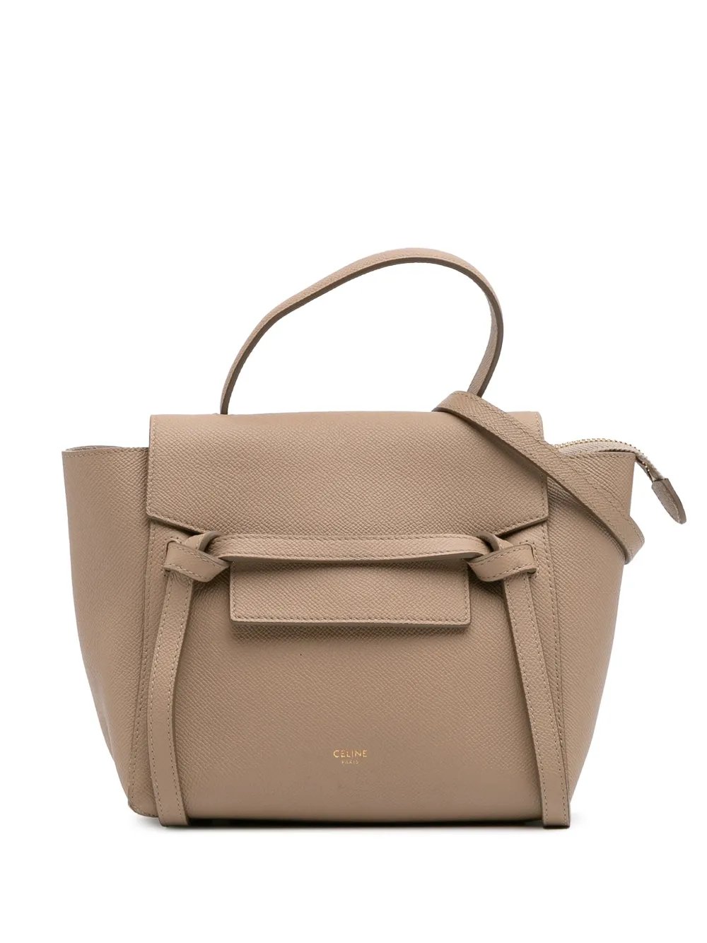 2019 Nano Grained Calfskin Belt Bag satchel