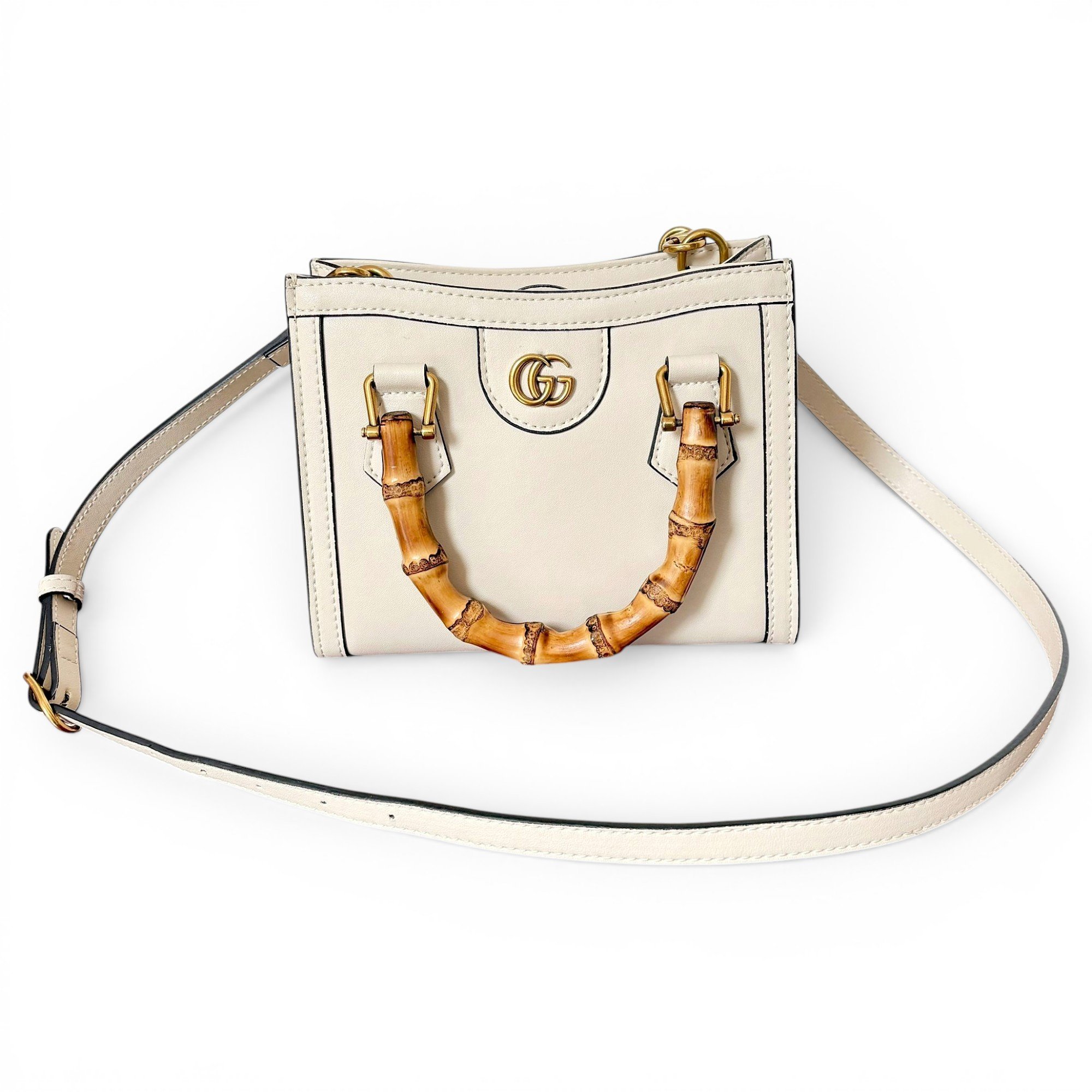 Diana Bamboo leather tote