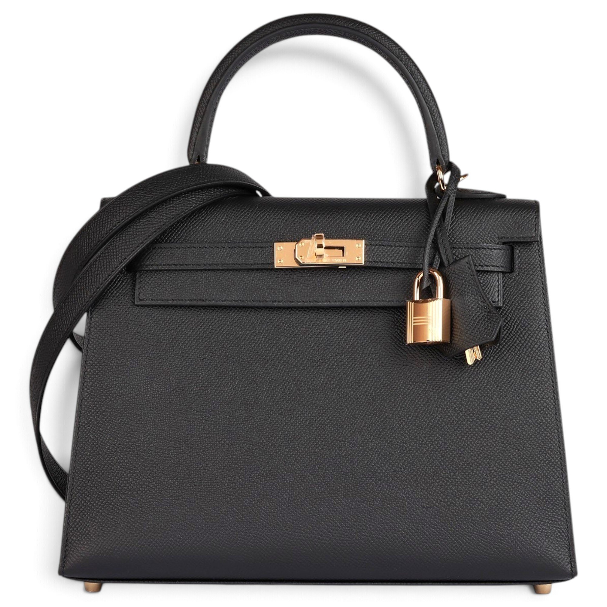 Kelly 25 leather handbag