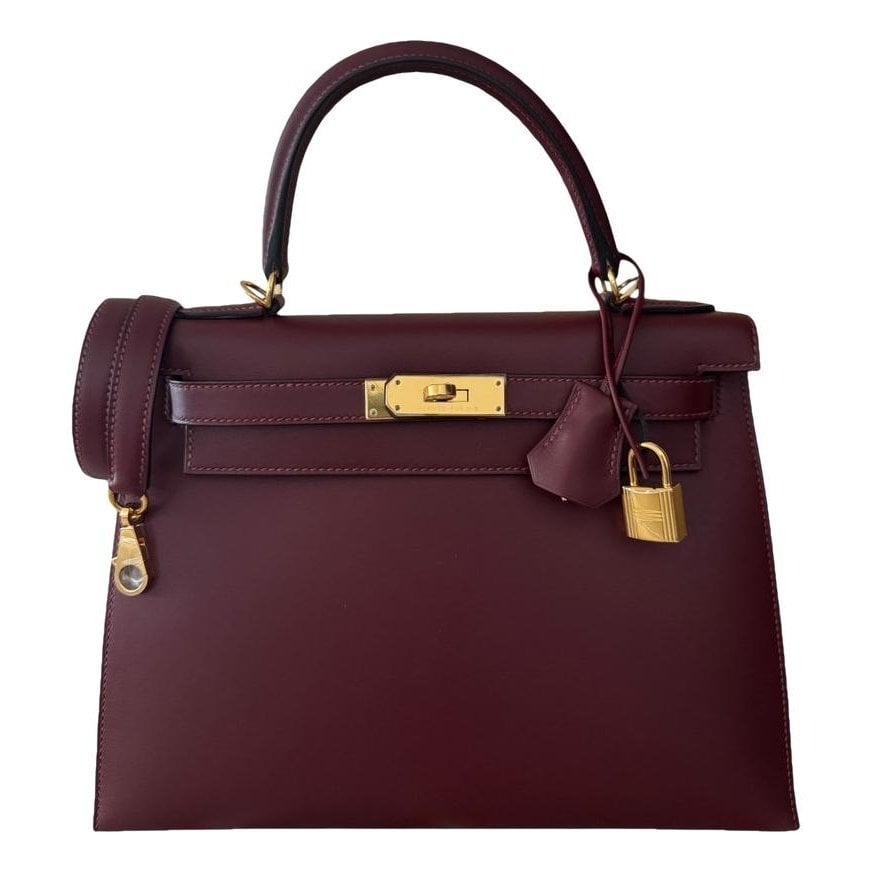 Kelly 28 leather crossbody bag