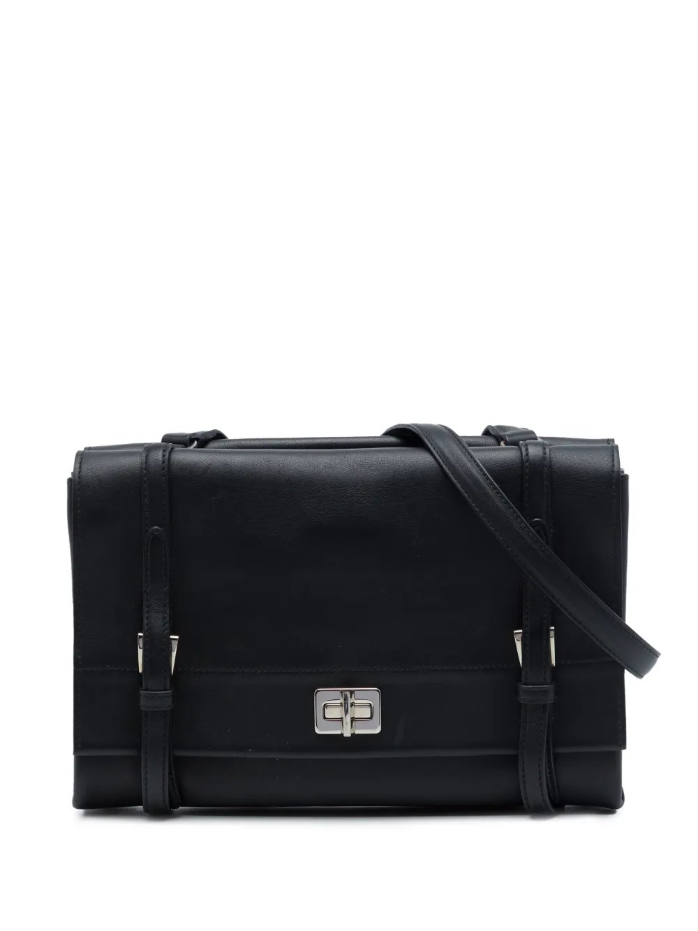 2010-2026 Lux Calf Double Sided Flap Messenger Bag crossbody bag