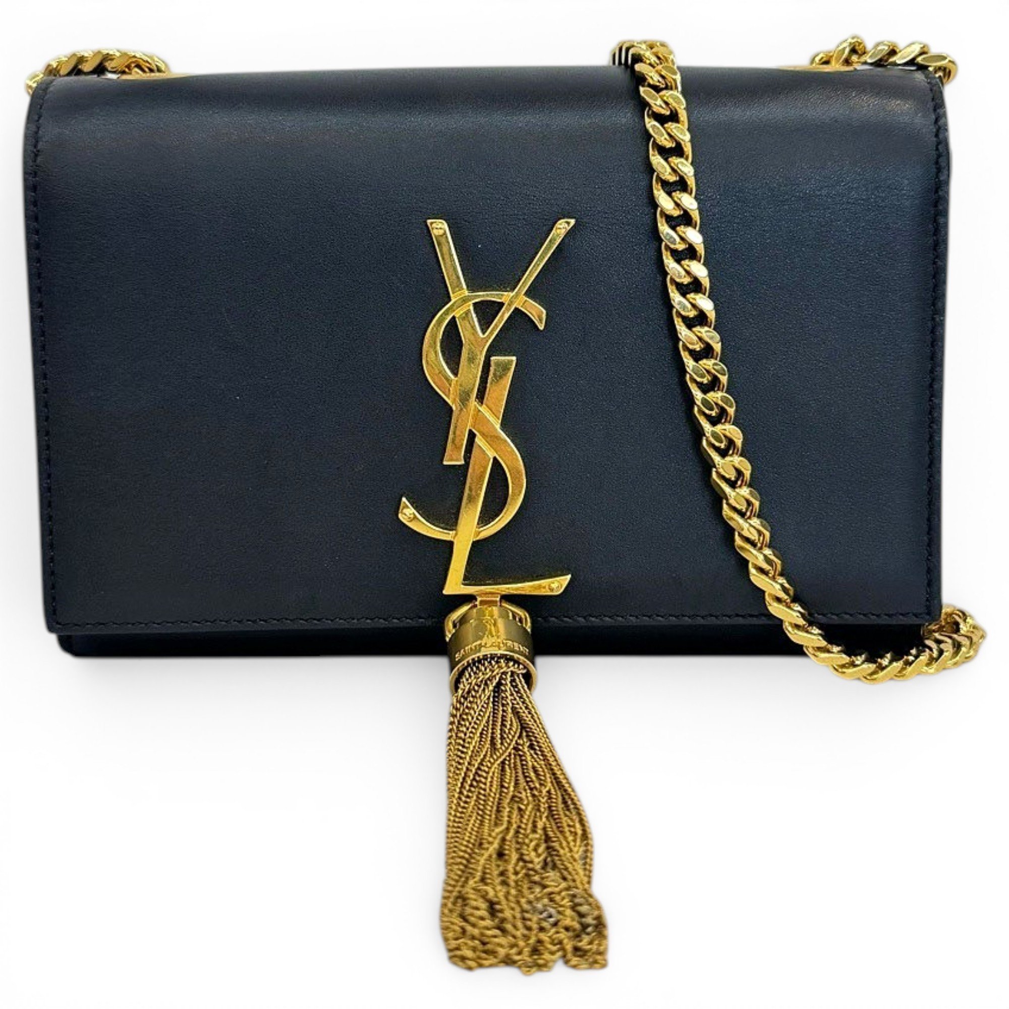 Pompom Kate leather crossbody bag