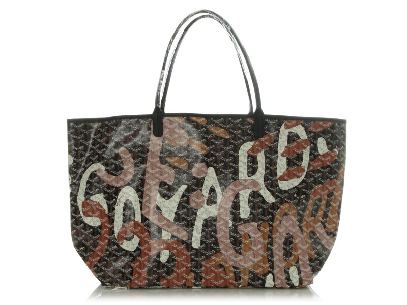 Goyard Pink Lettres Camouflage Goyardine Coated Canvas Saint Louis GM Tote, 2023