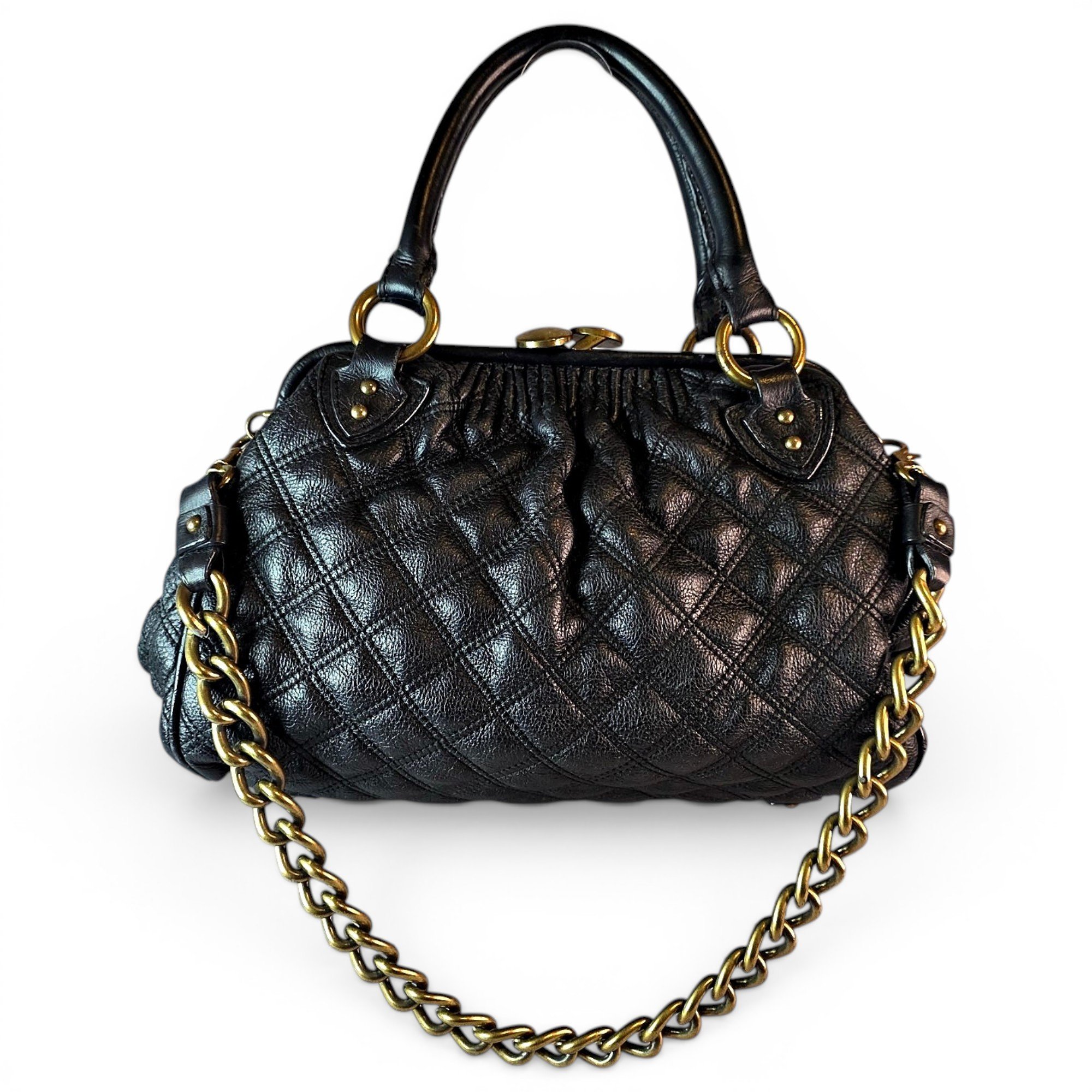 Stam leather handbag