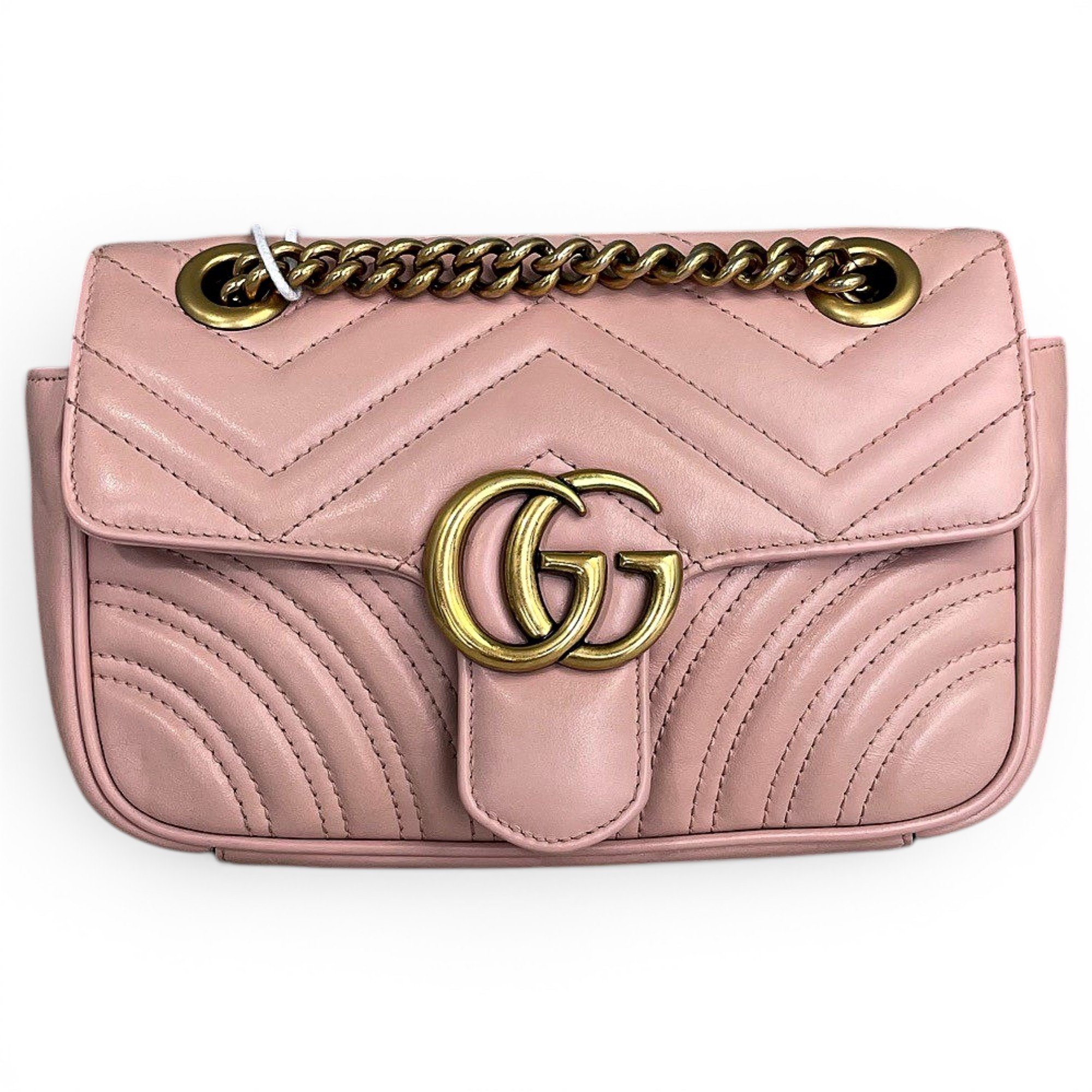 GG Marmont Flap leather crossbody bag