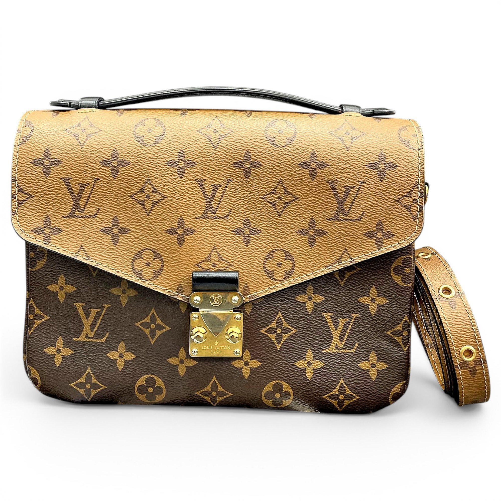 Metis leather handbag