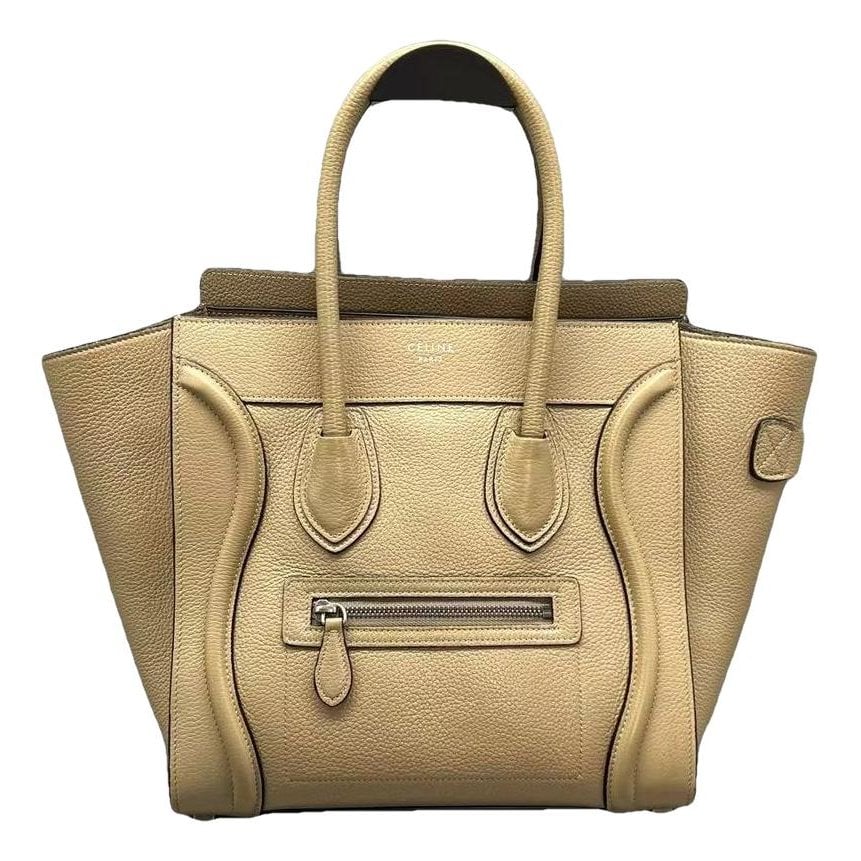 Luggage leather handbag