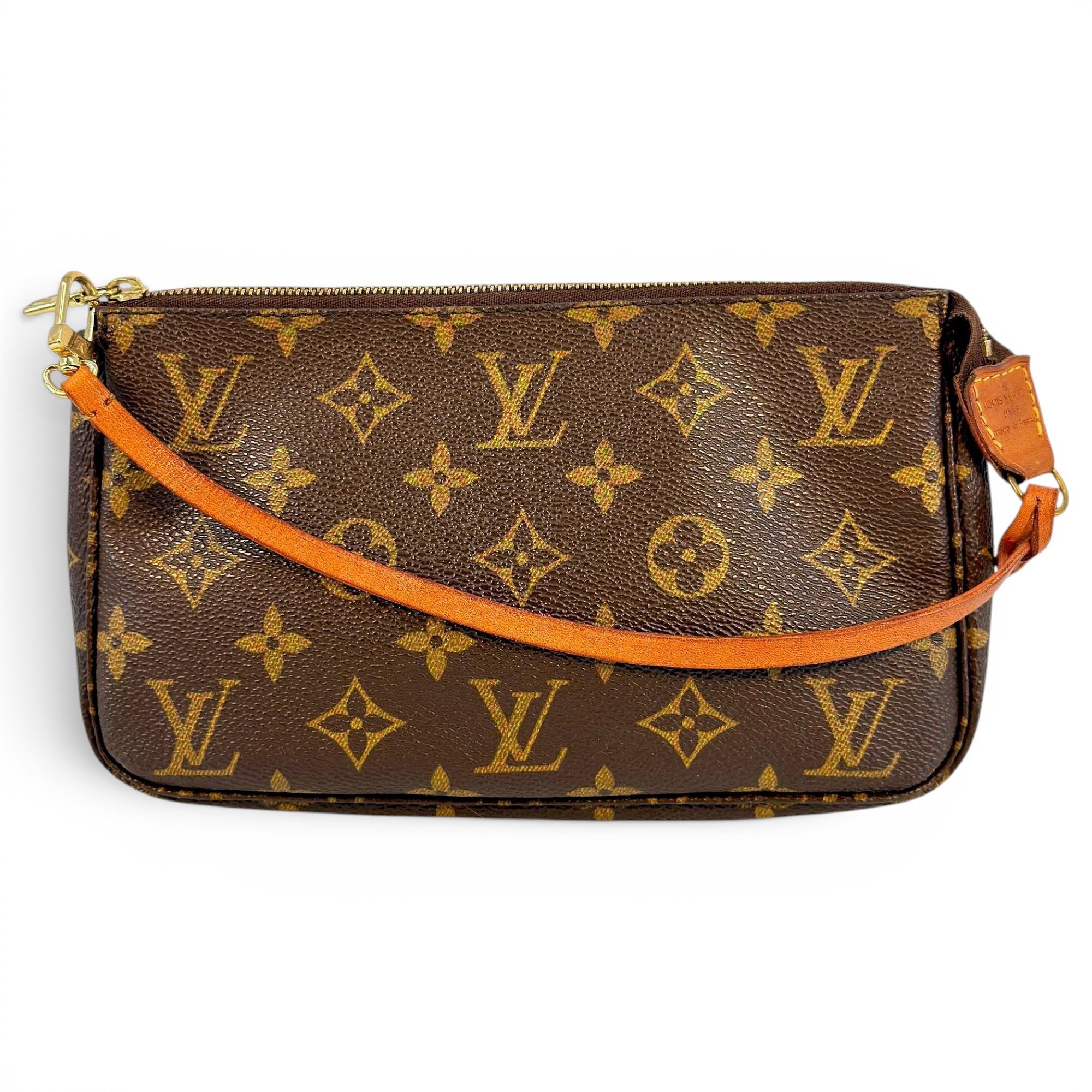 Pochette Accessoire leather handbag