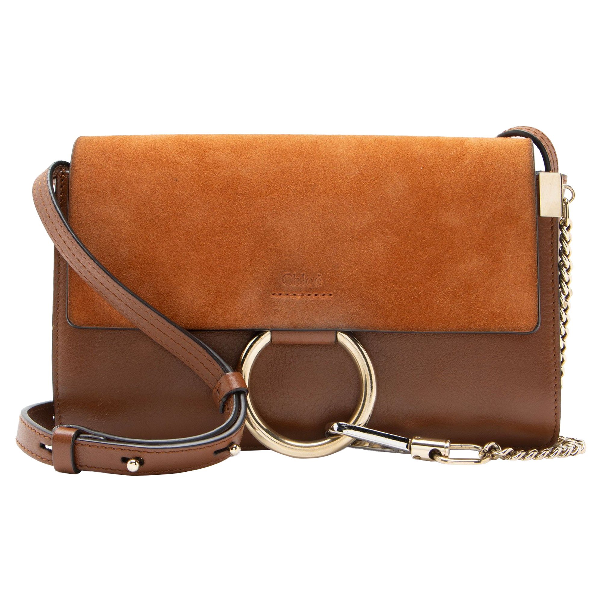 Faye pony-style calfskin crossbody bag