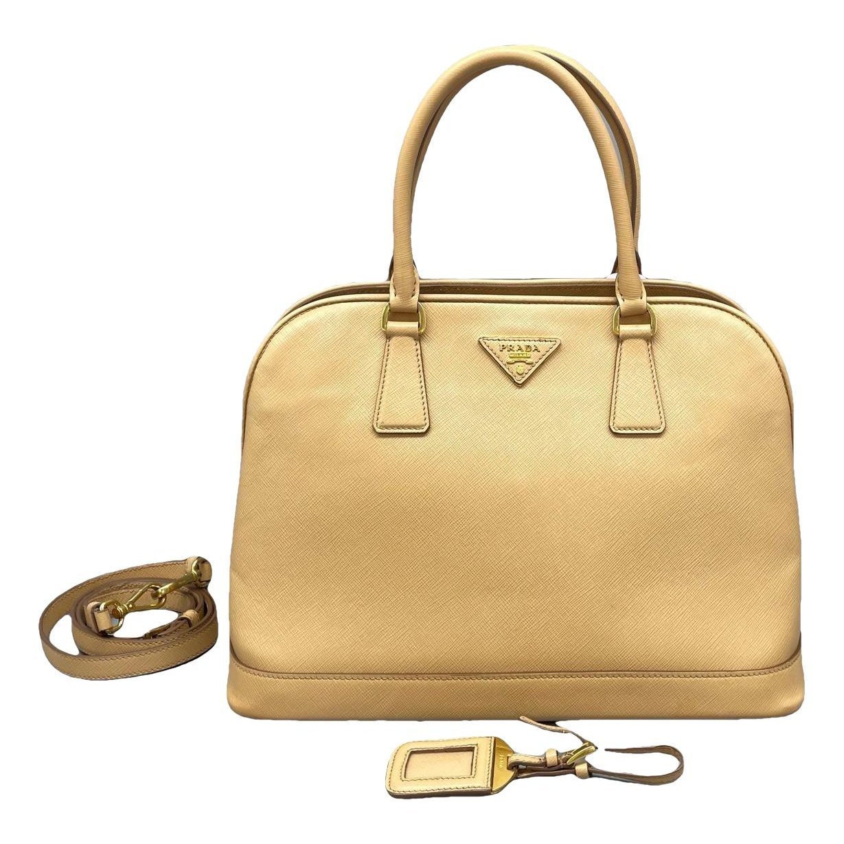 Promenade leather handbag